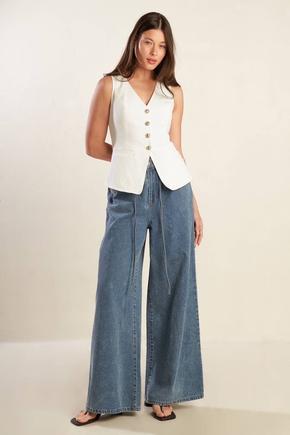 Cece Woven Vest