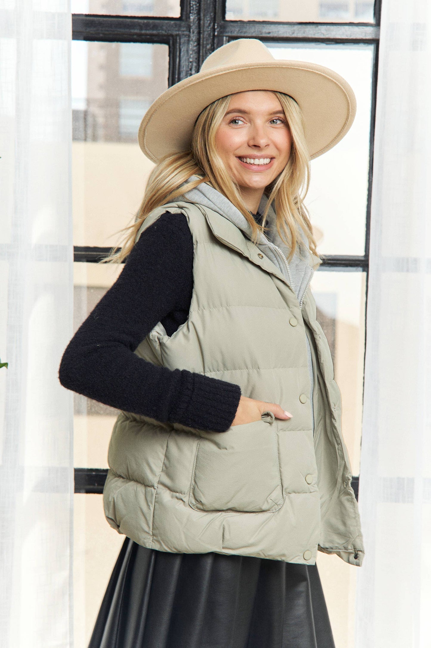 Coco Hooded Vest