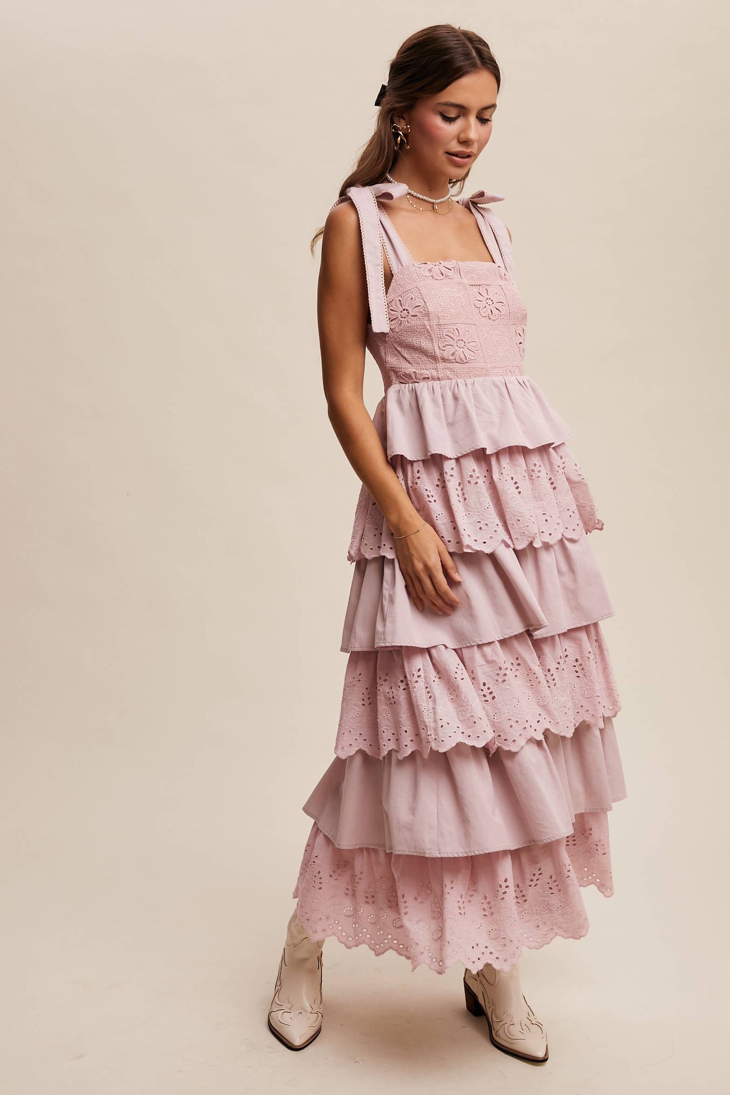 Jolene Embroidered Maxi