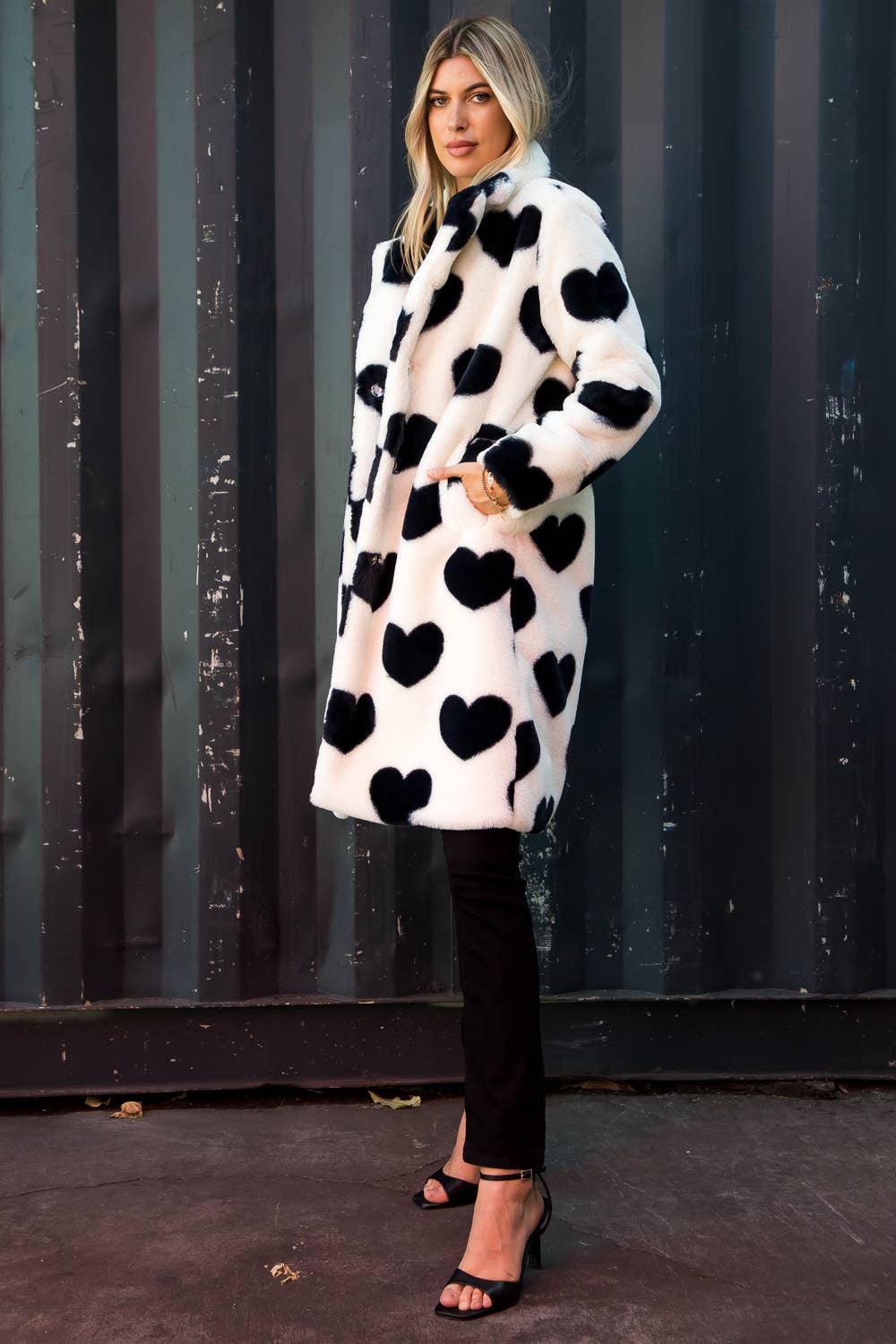 Posh Faux Fur Coat