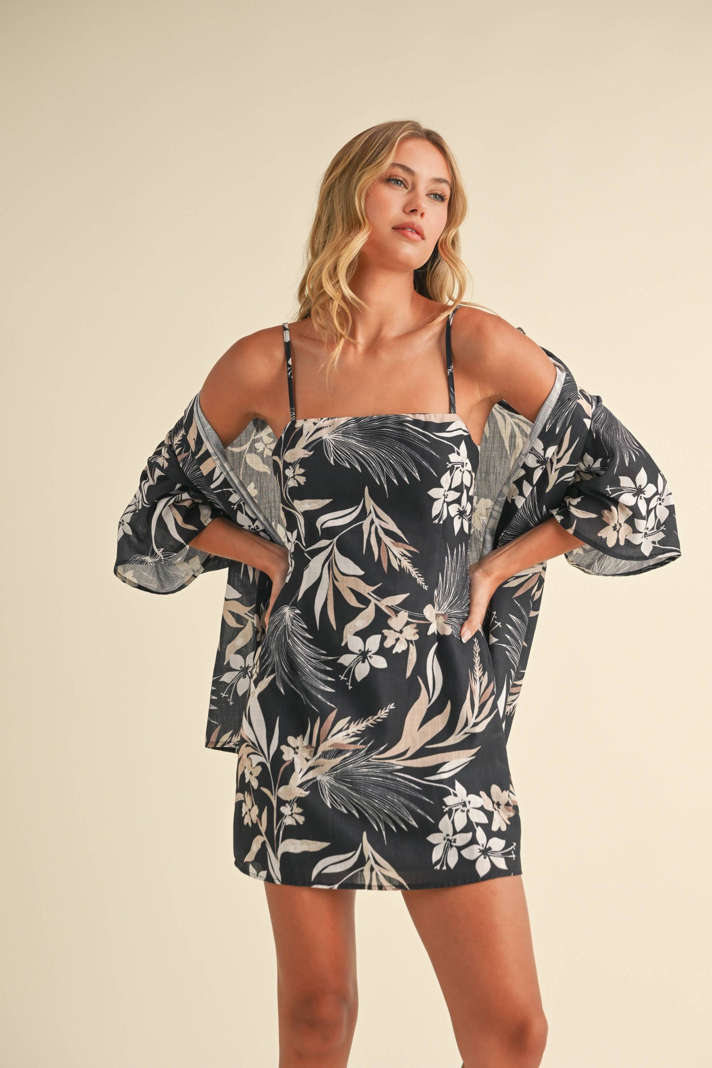Tropical Mini Dress