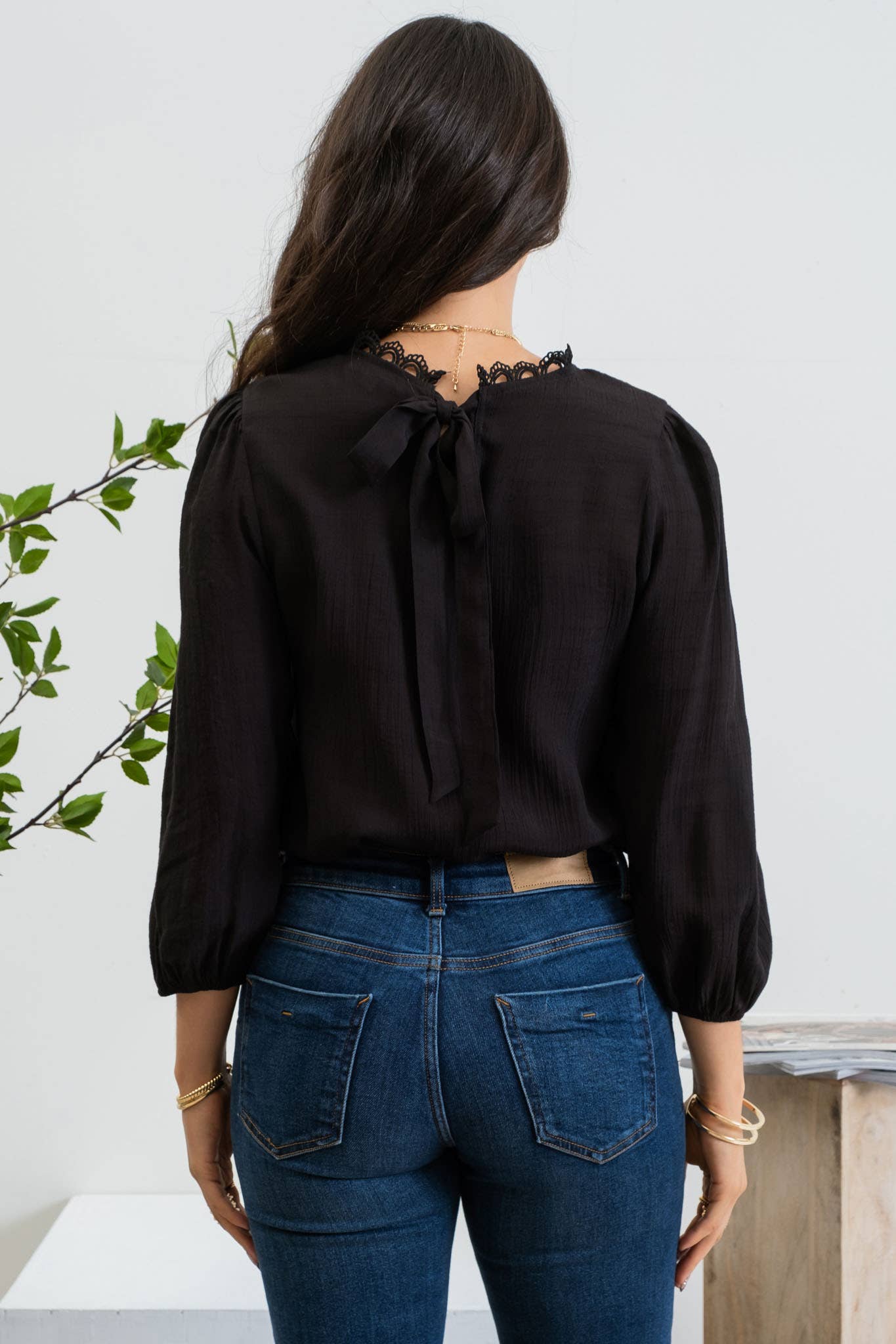 Mary Eyelet Lace Blouse