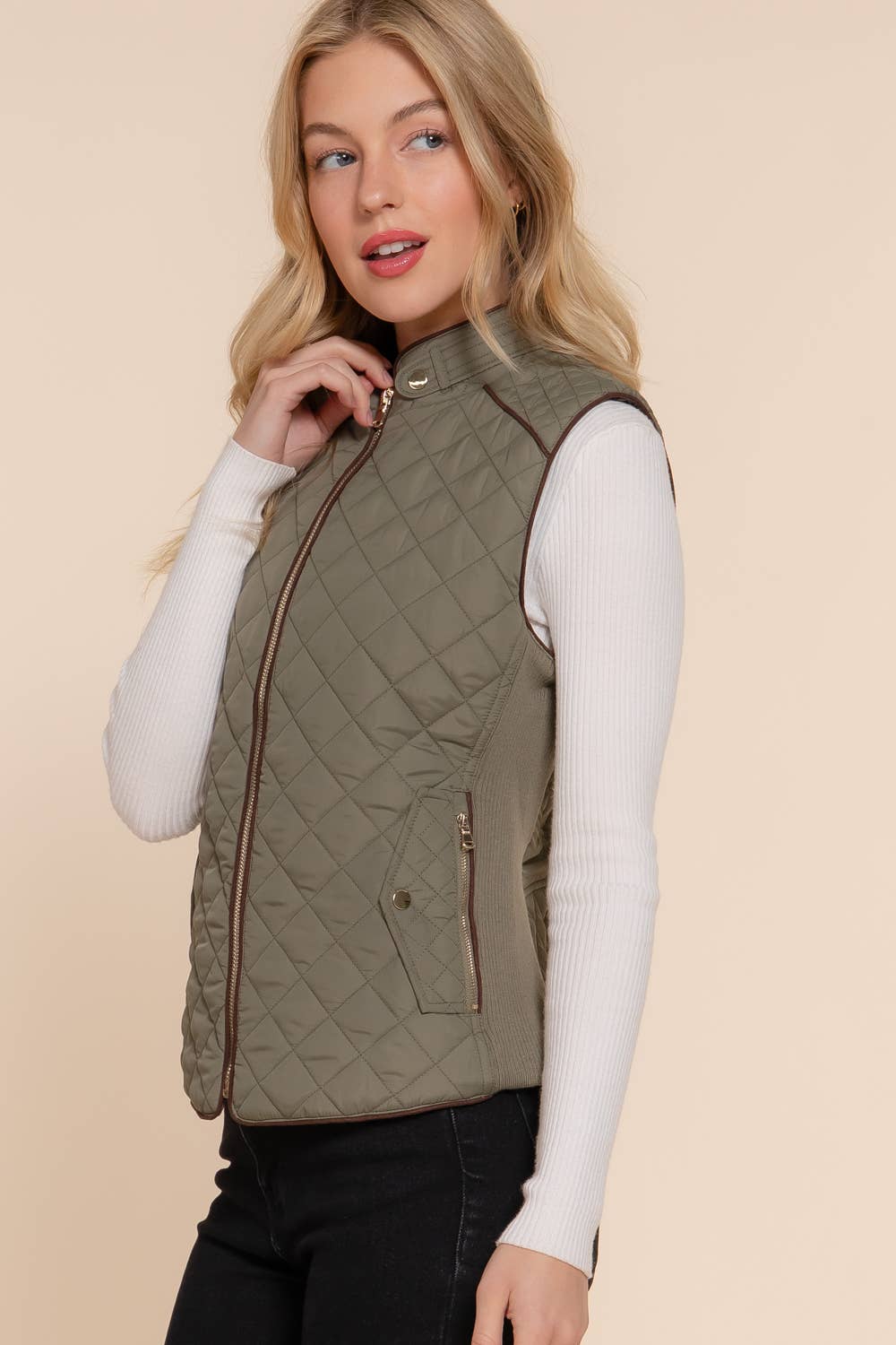 Laura Quilted Vest
