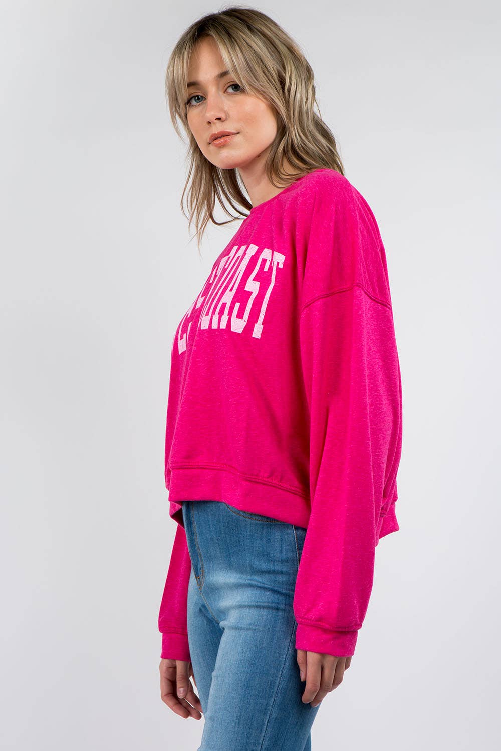 West Coast Cropped Sweatshirt