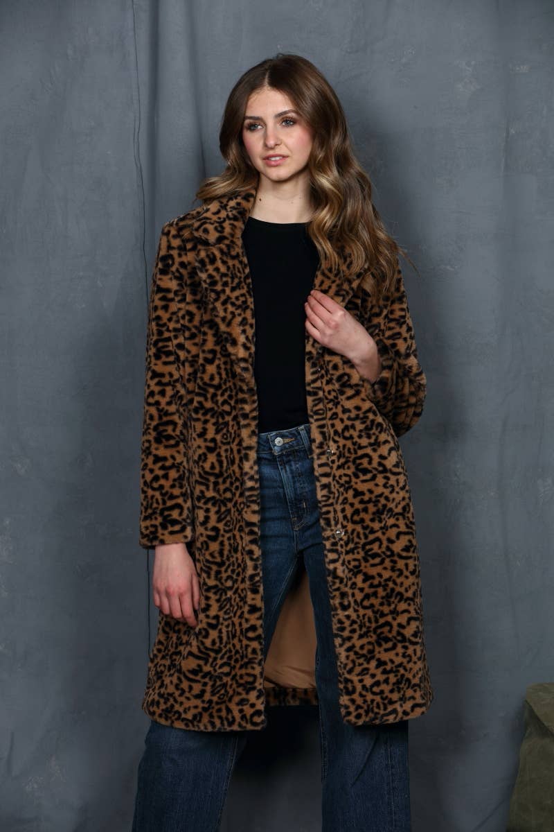 Posh Faux Fur Coat
