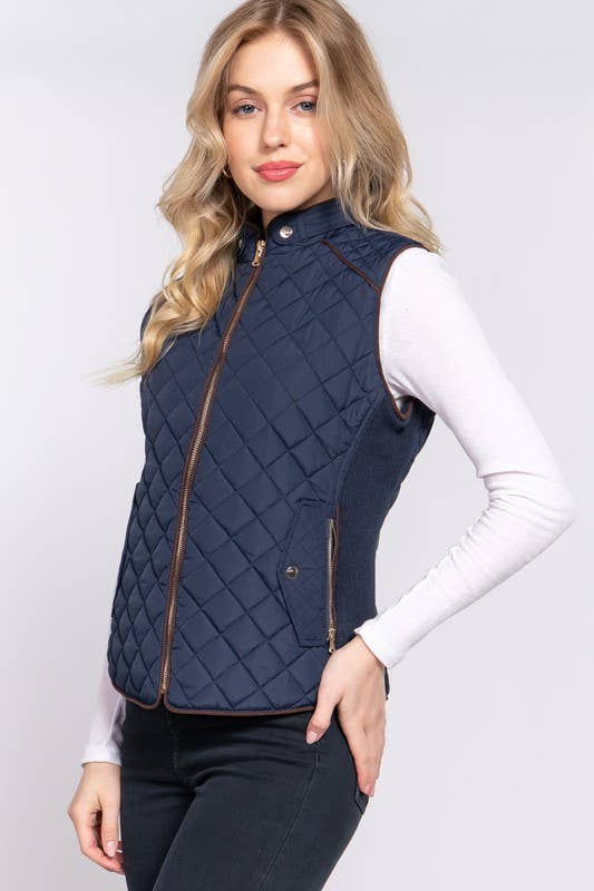 Laura Quilted Vest