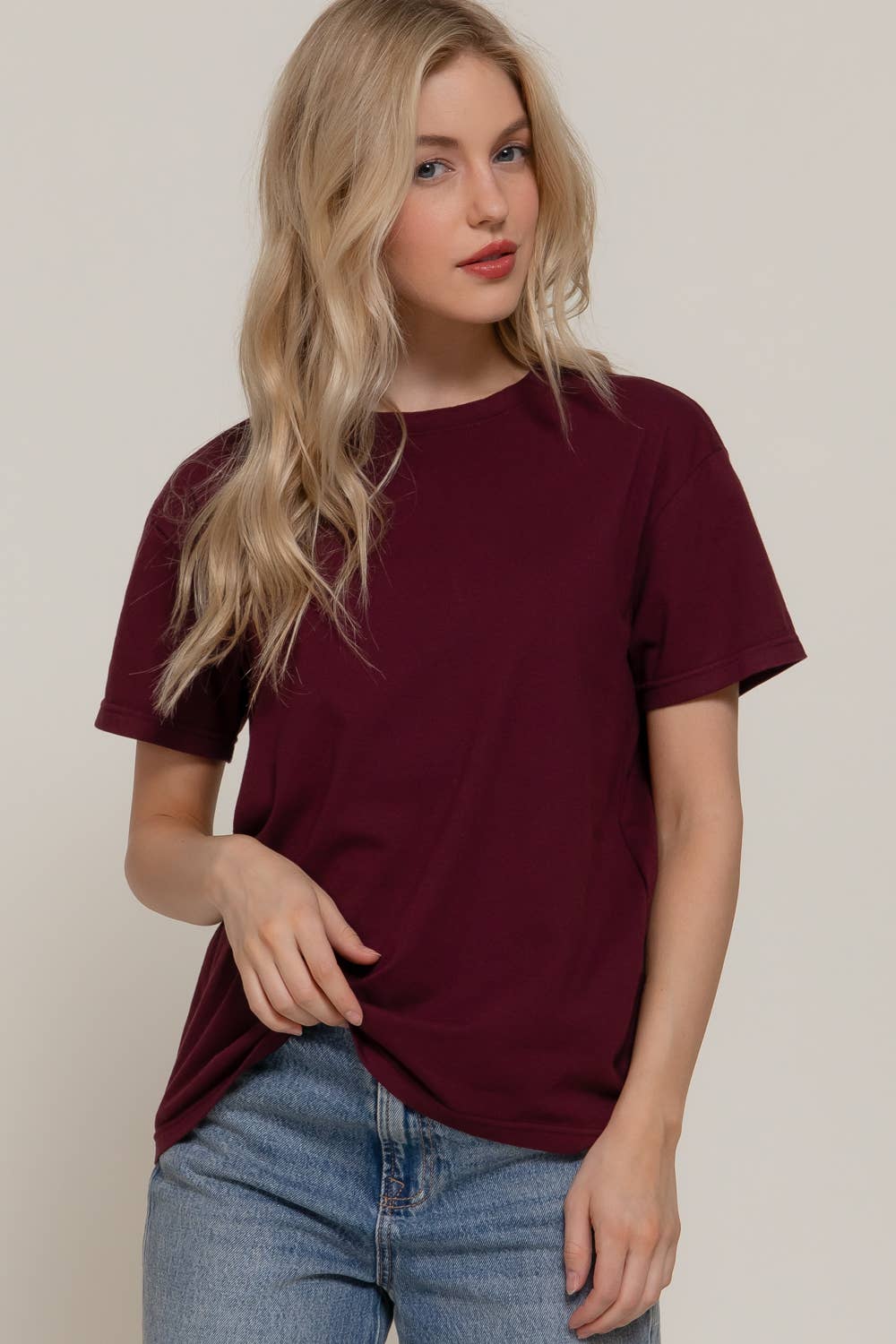 Basic Round Neck Tee