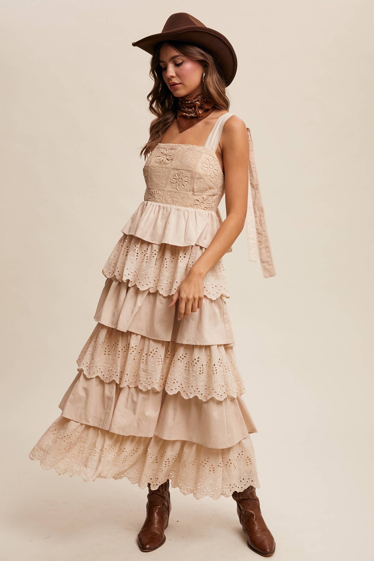Jolene Embroidered Maxi