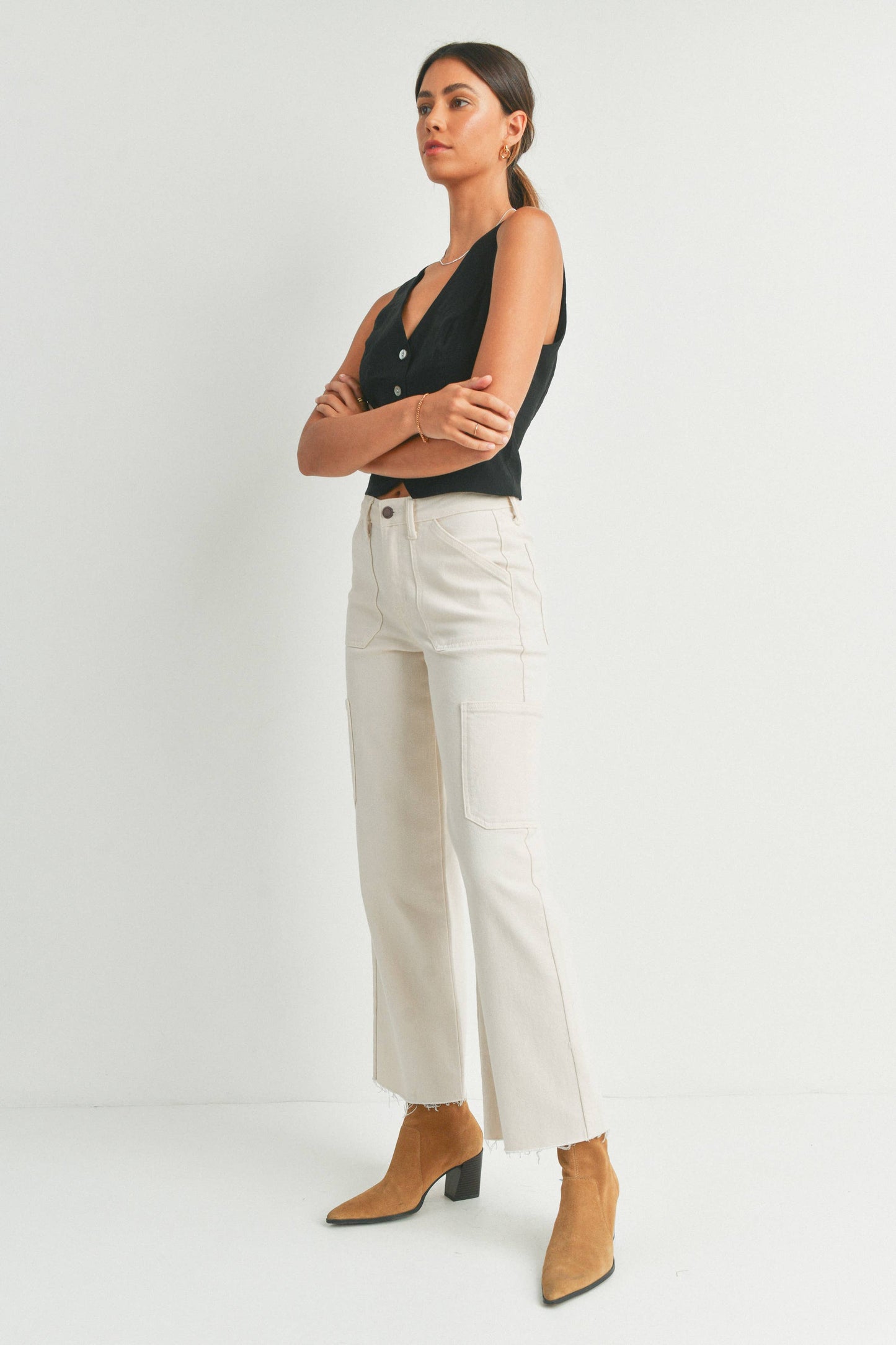 Oat Utility Straight Leg Jean