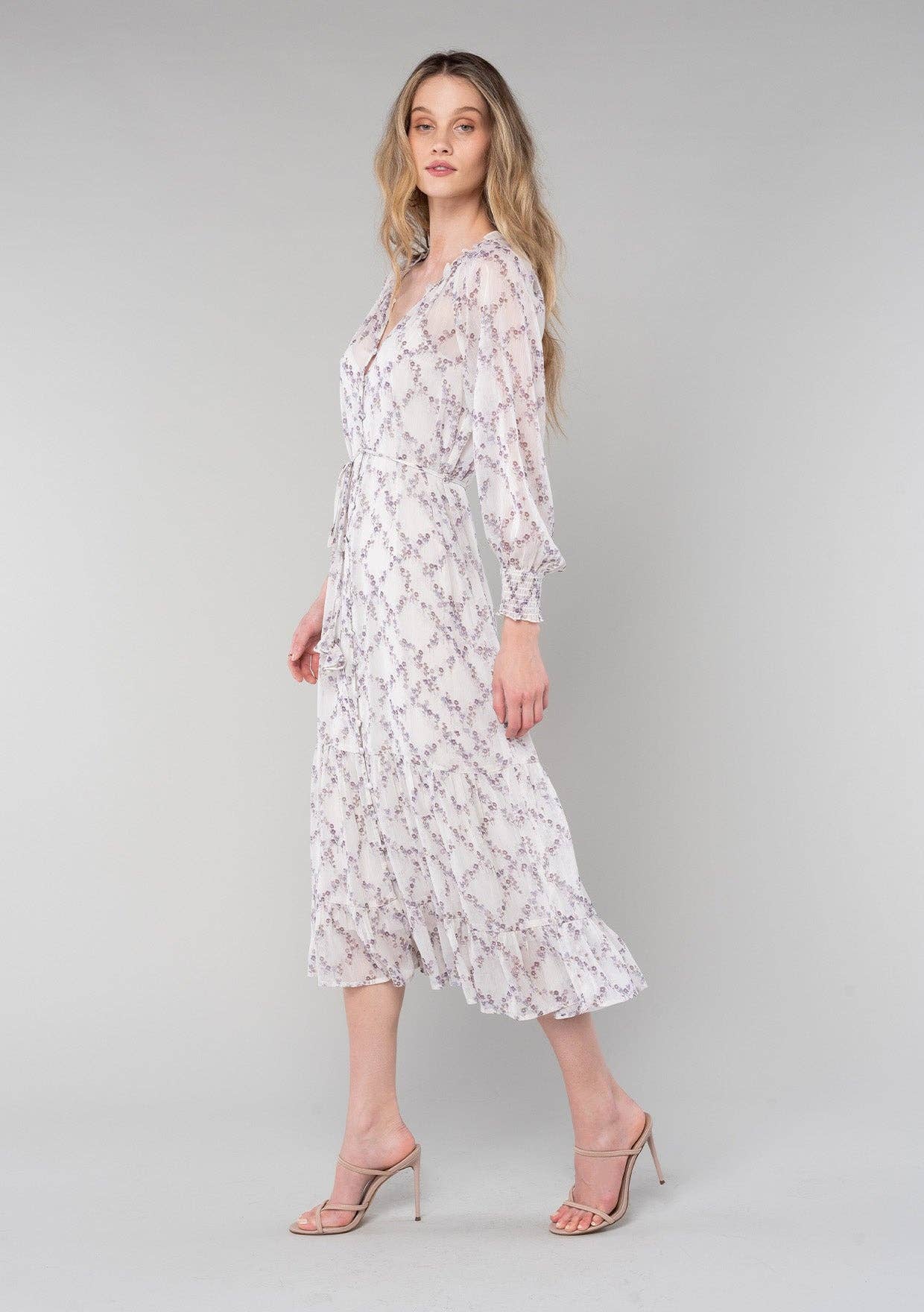 In The Garden Midi Dress