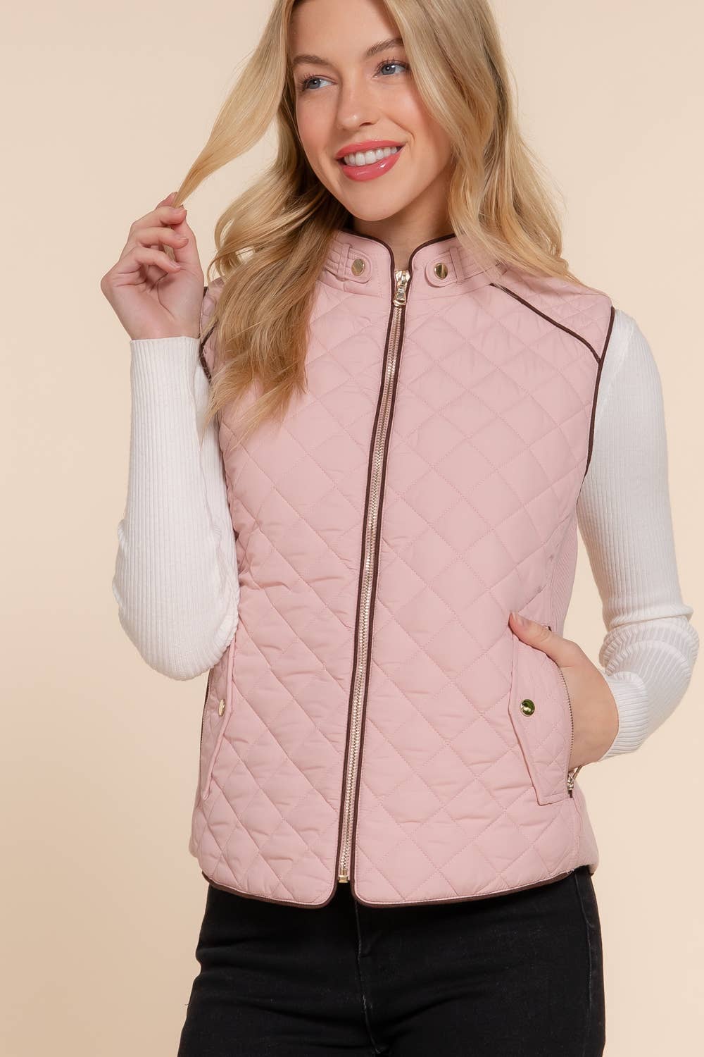 Laura Quilted Vest