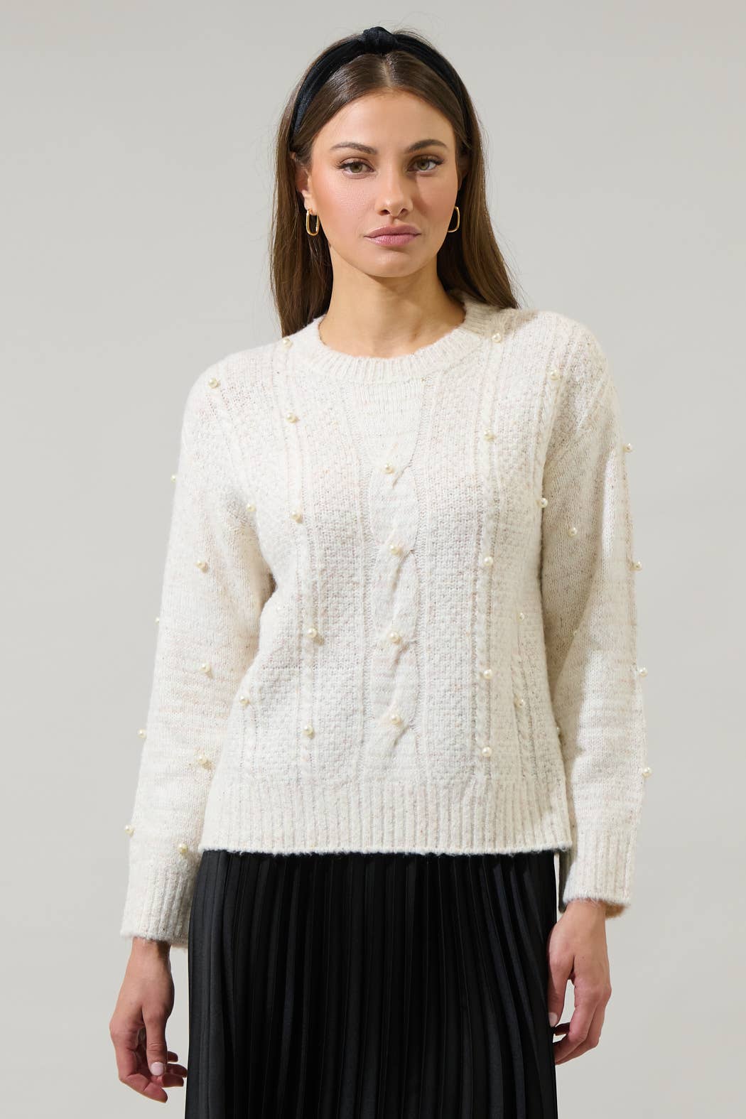 Winter Pearl Sweater