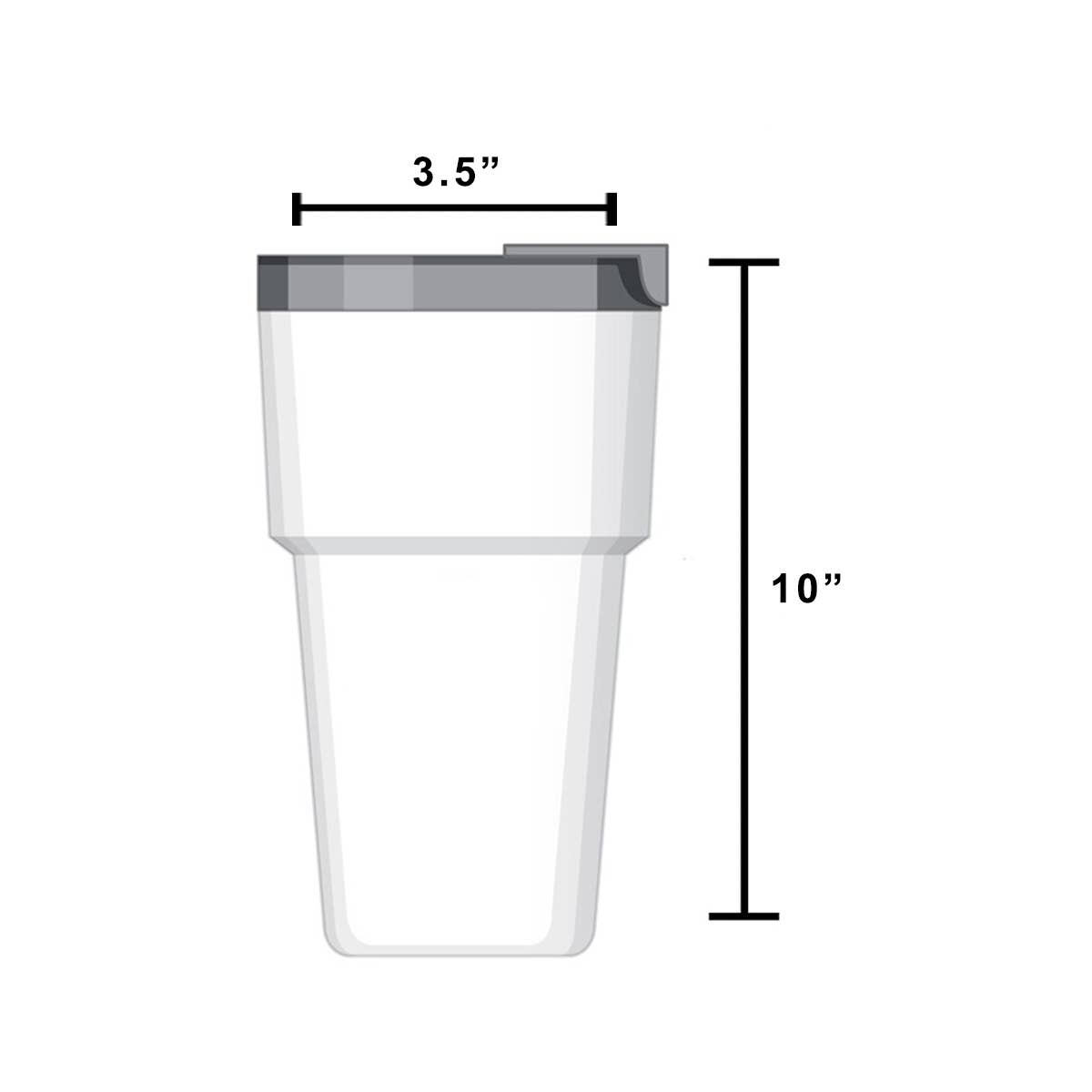 Evil Eye Print Tumbler