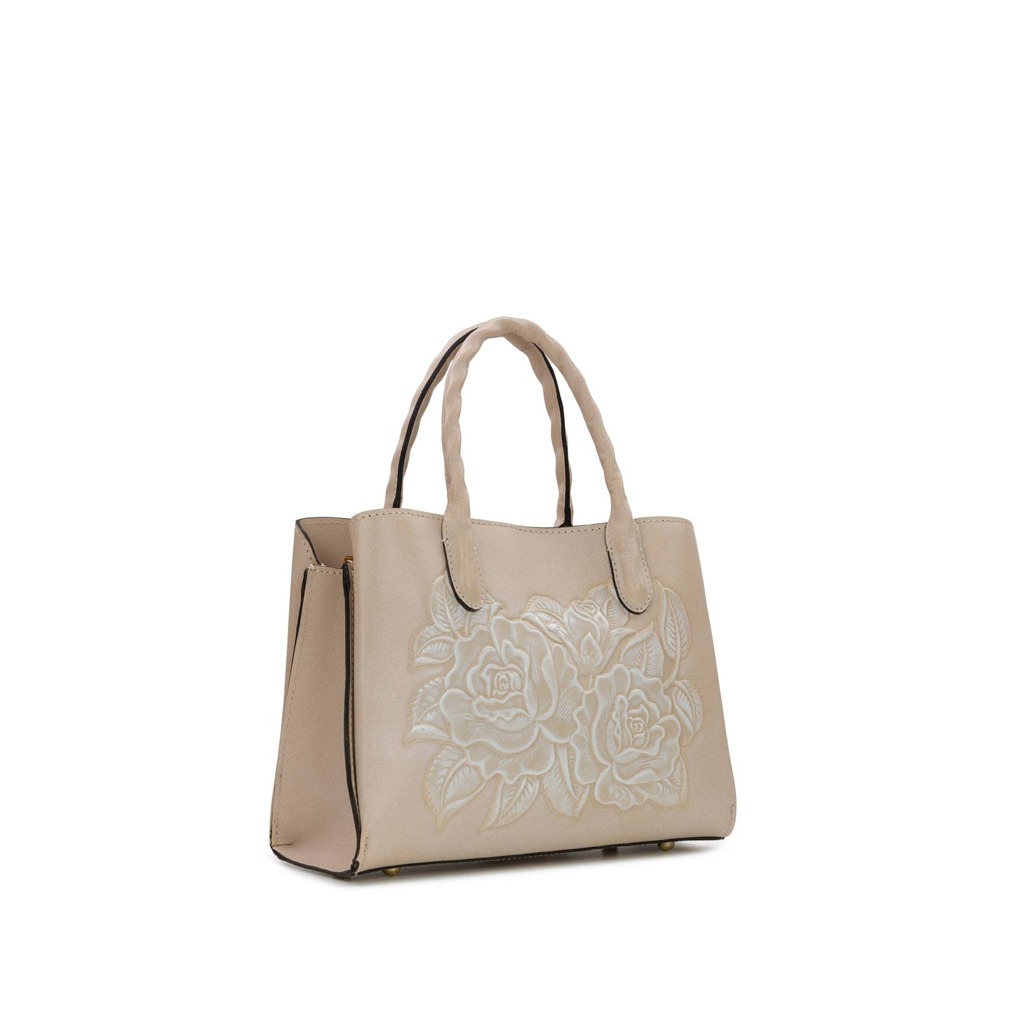 Patricia Nash Genovese Crossbody - Burnished Rose Tooled