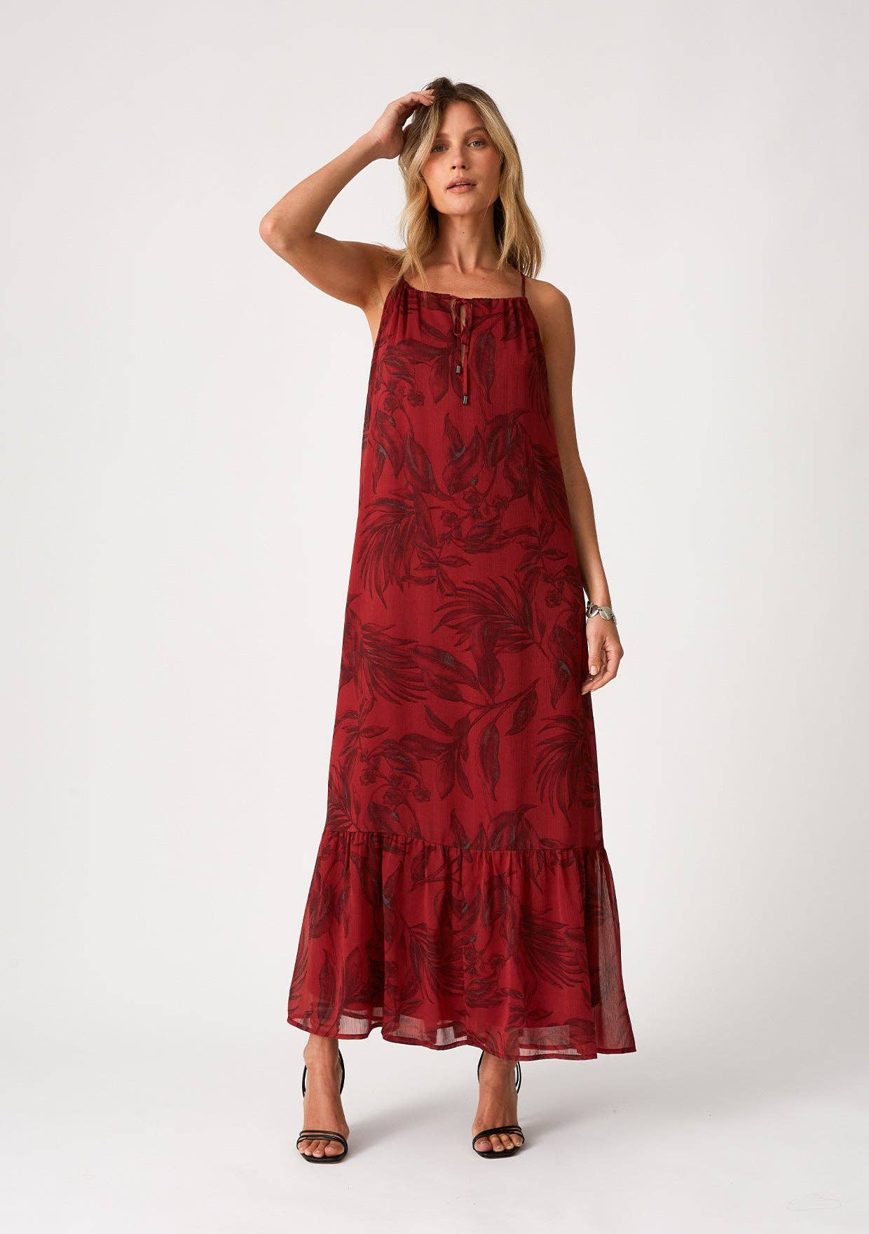 Kiriana Halter Maxi Dress