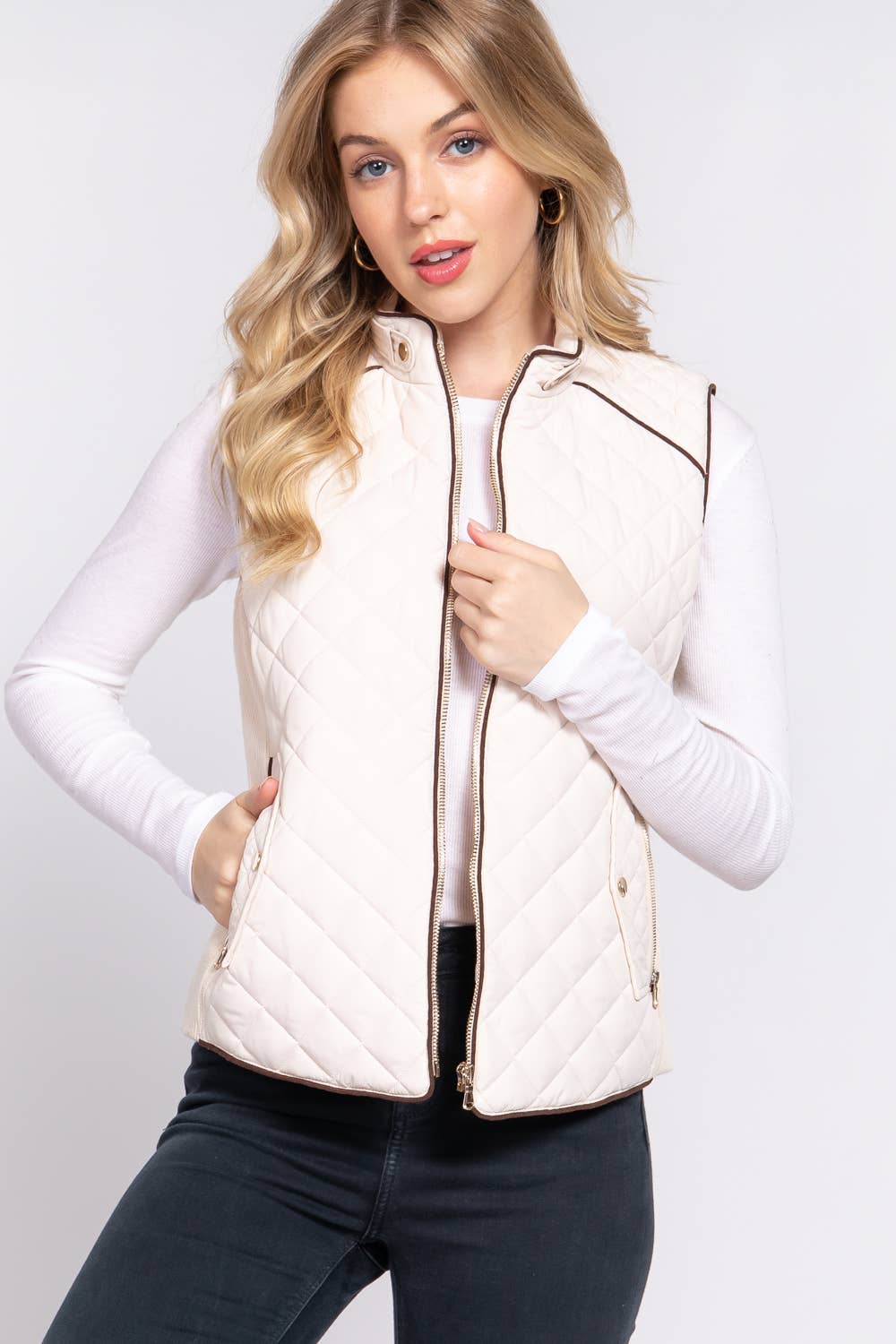 Laura Quilted Vest