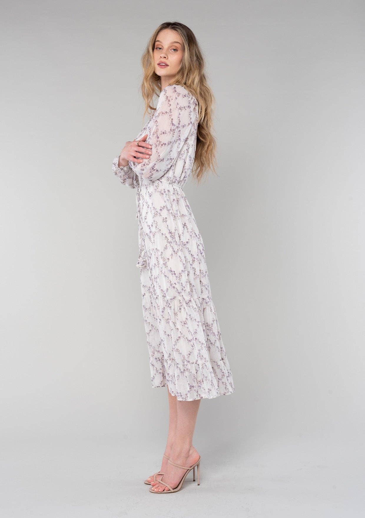 In The Garden Midi Dress