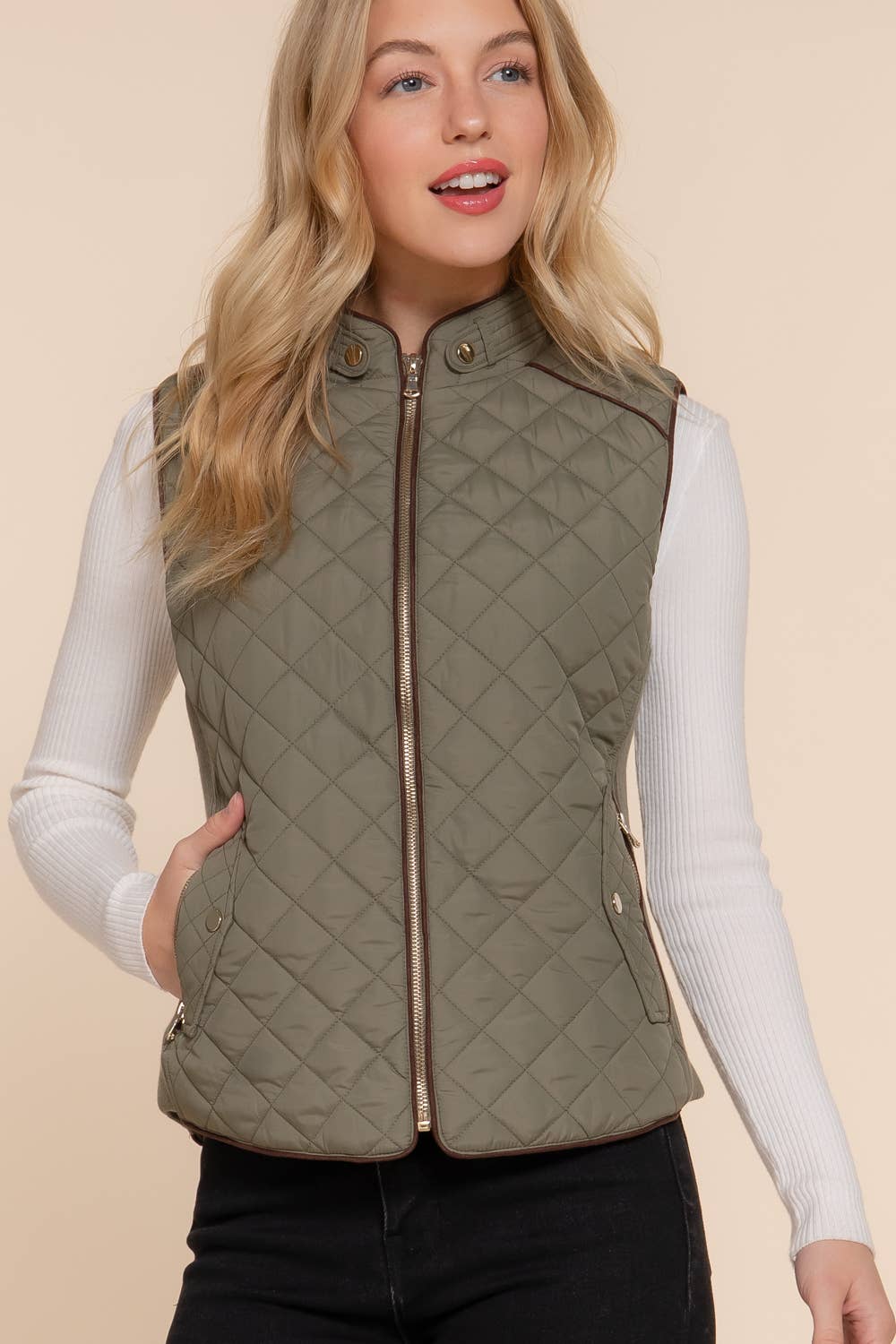 Laura Quilted Vest