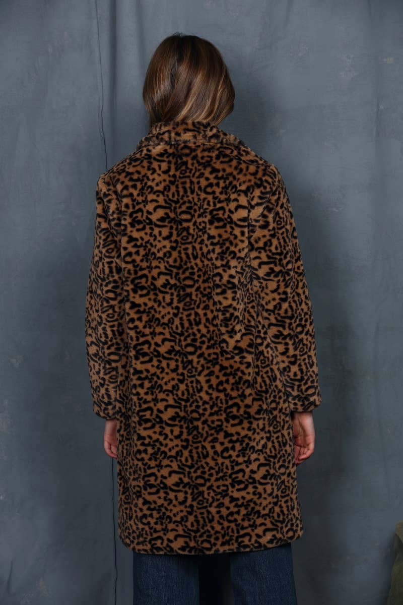 Posh Faux Fur Coat