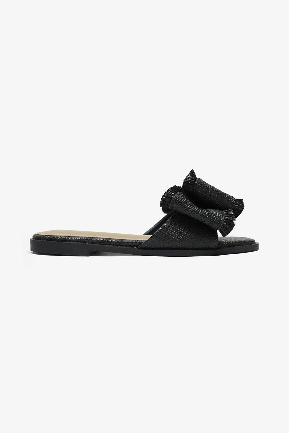 Raffia Bow Sandal