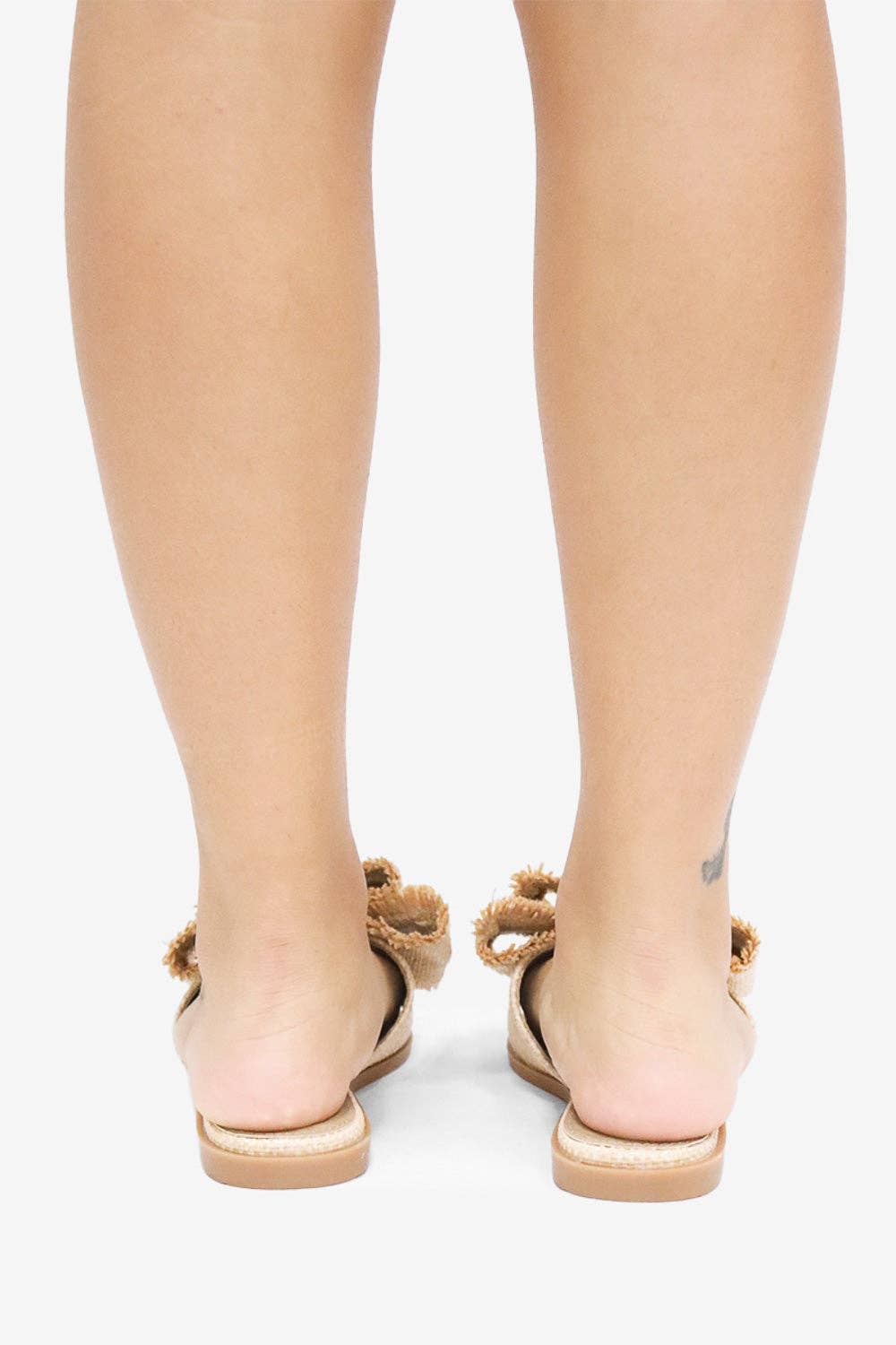 Raffia Bow Sandal