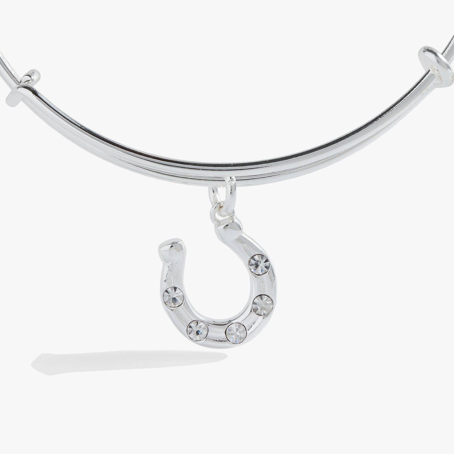 Horseshoe Charm Bangle