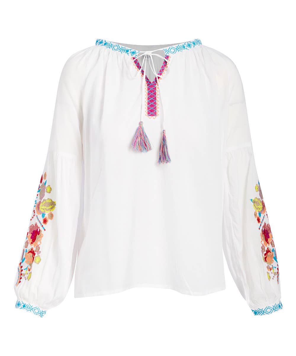 Adriana Floral Top