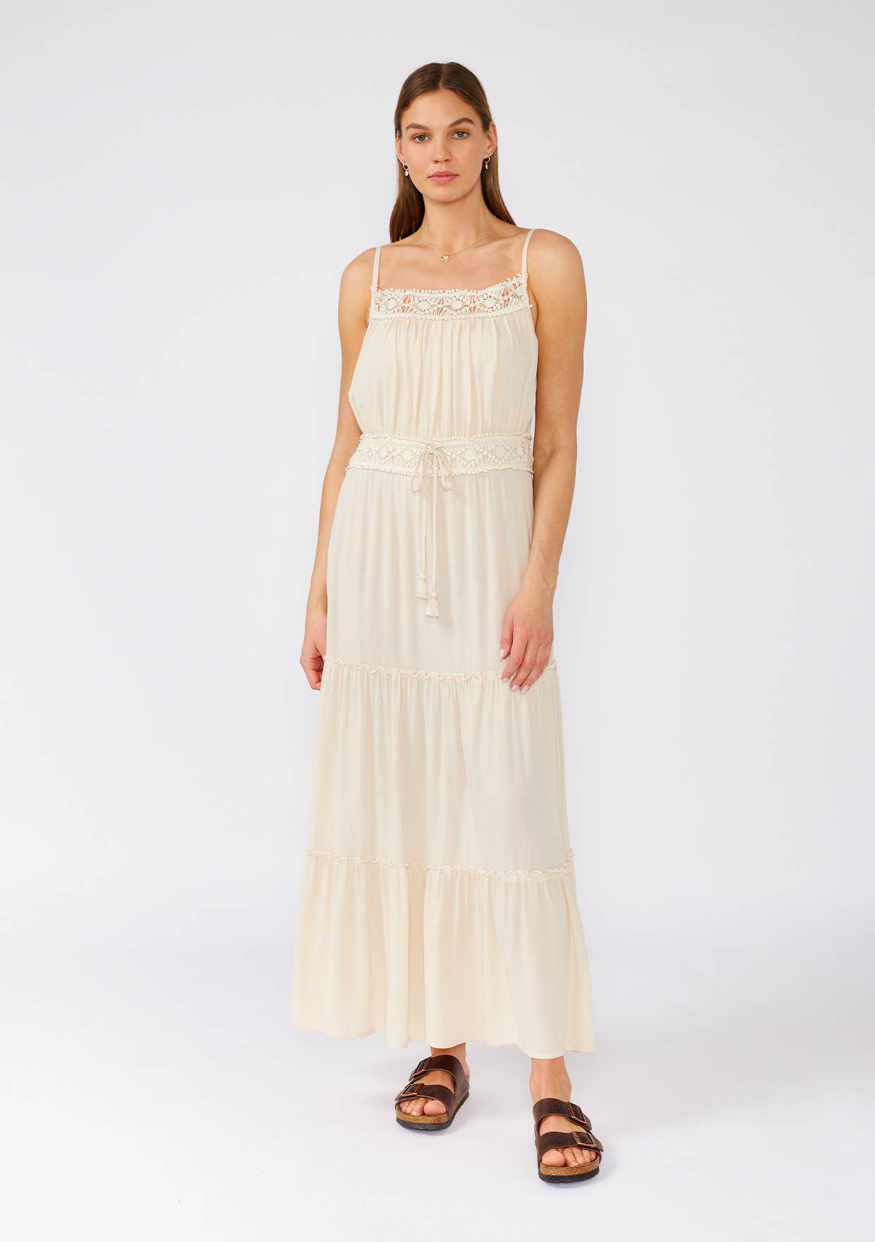 Betty Crochet Lace Maxi