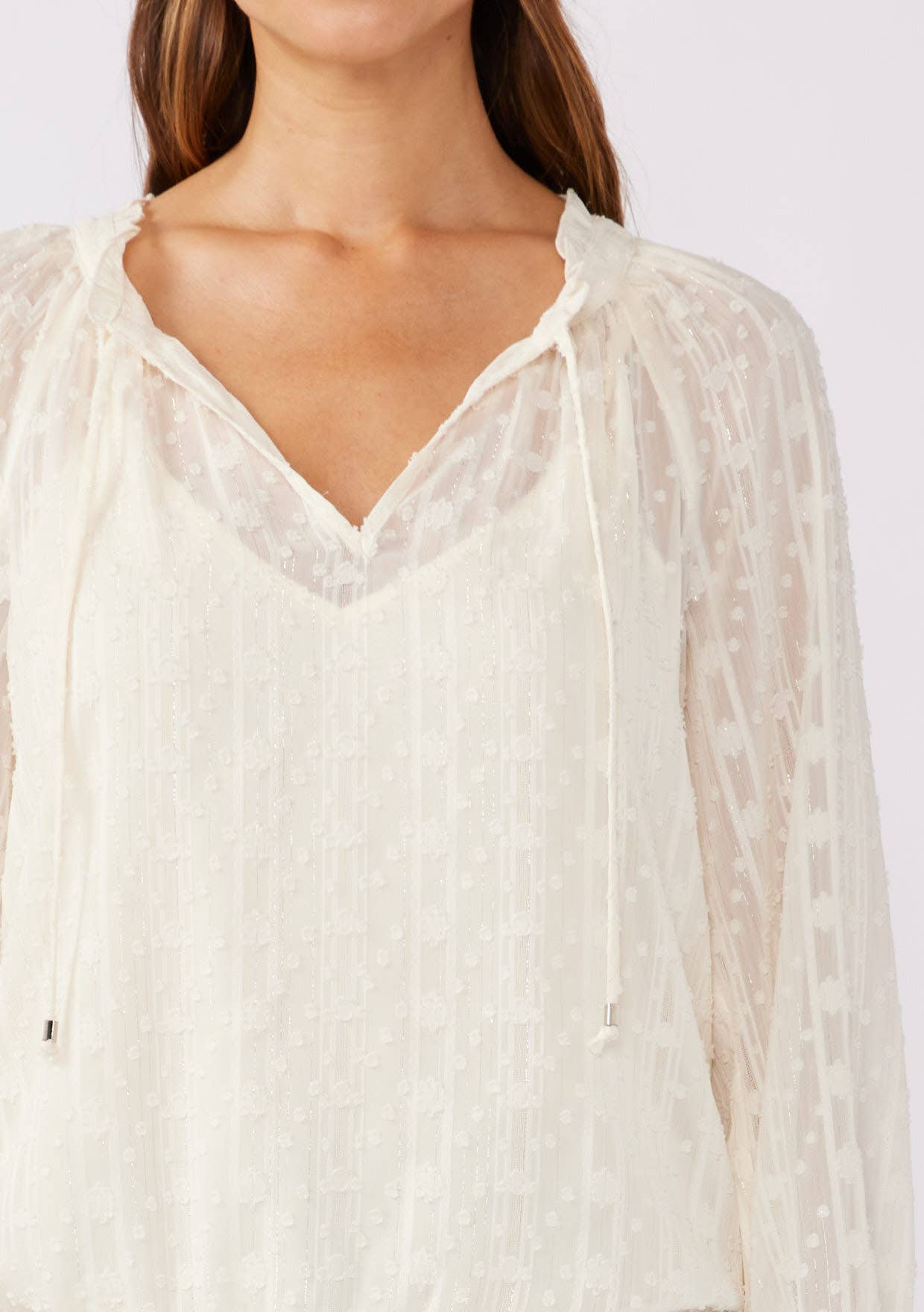 Luna Shimmer Blouse