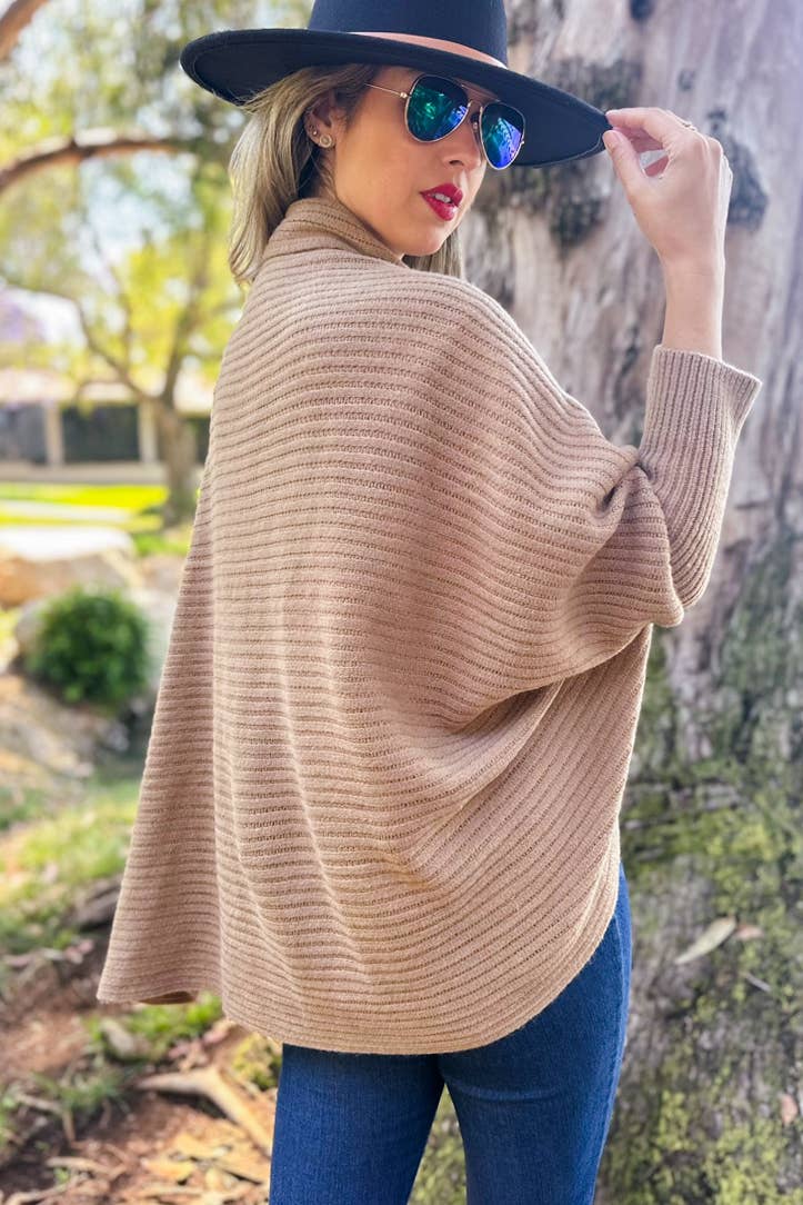 Tawny Knitted Shrug Cardigan