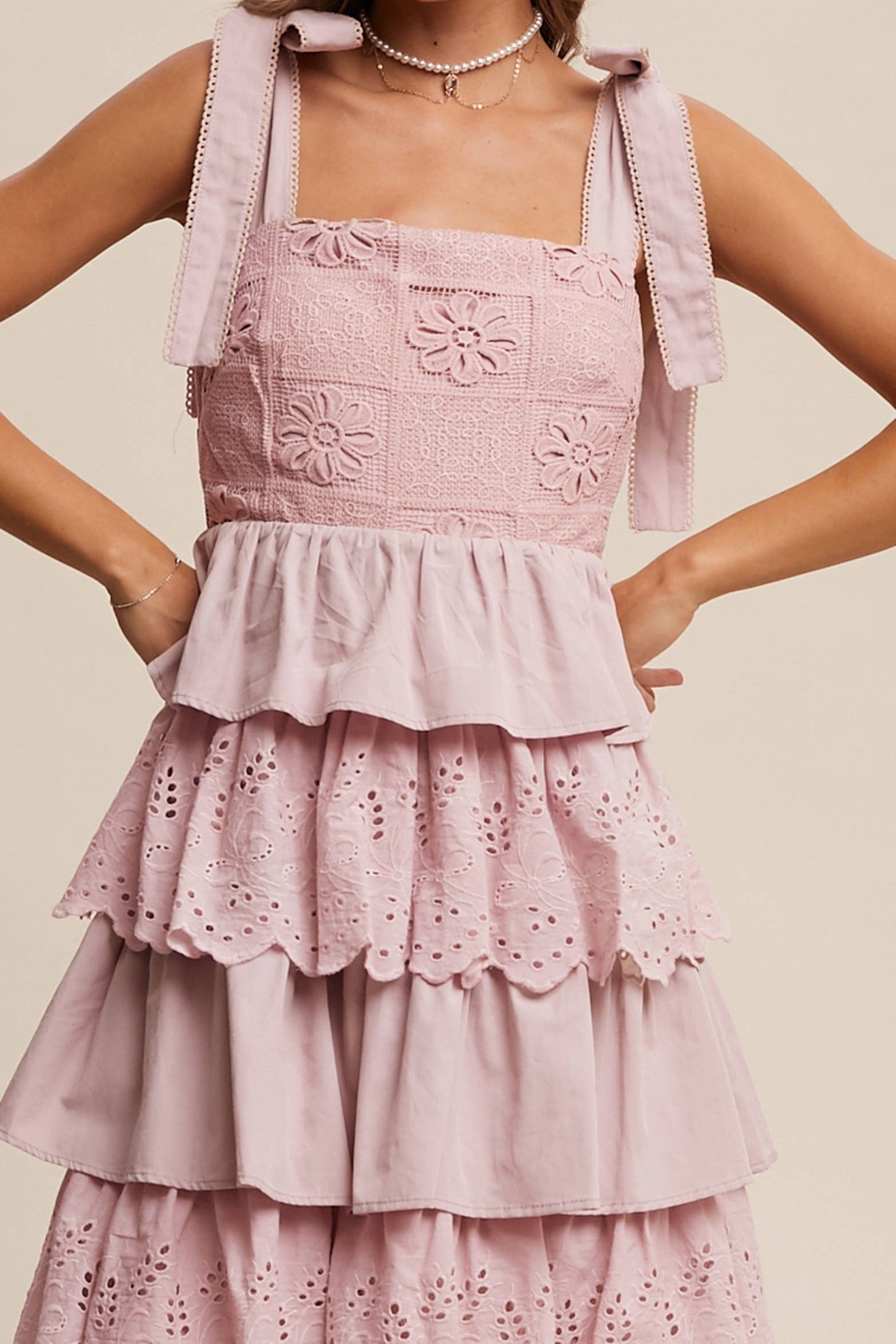 Jolene Embroidered Maxi