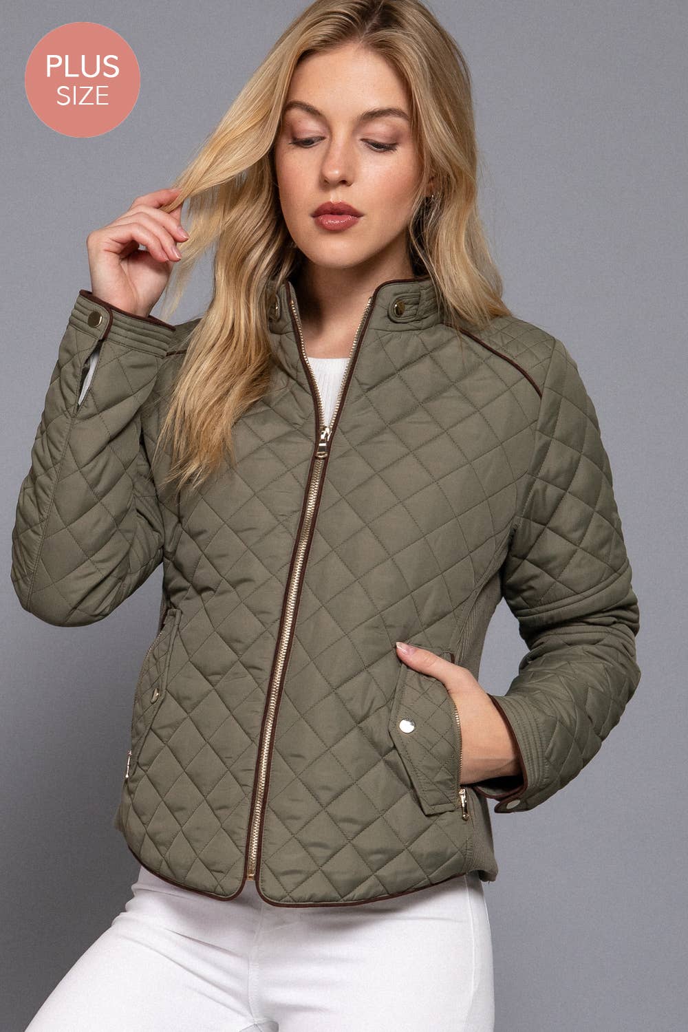 Nancy Quilted Jacket- XL-2XL