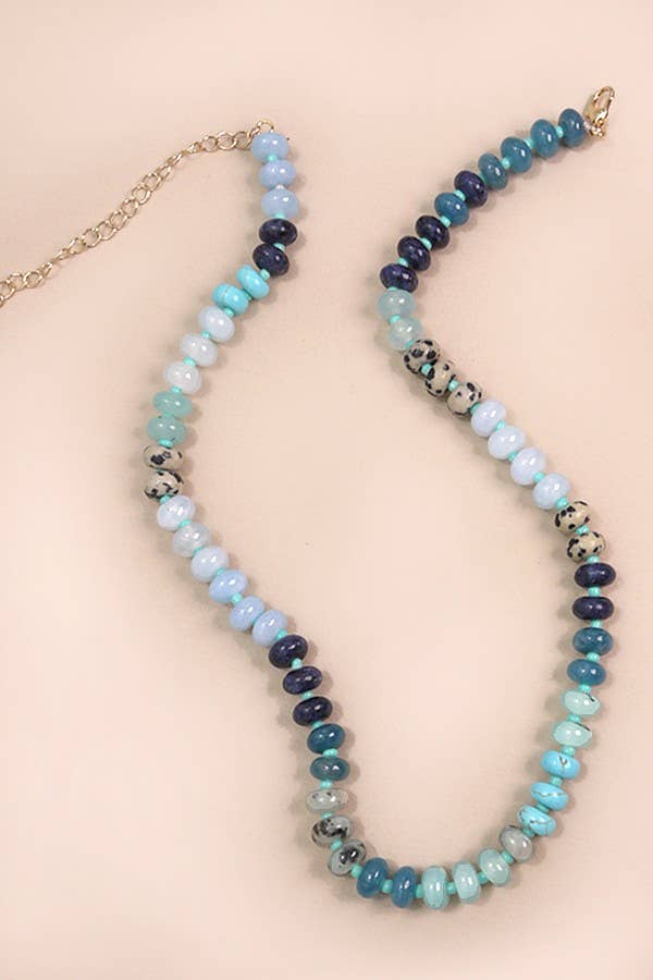 Rainbow Stone Necklace