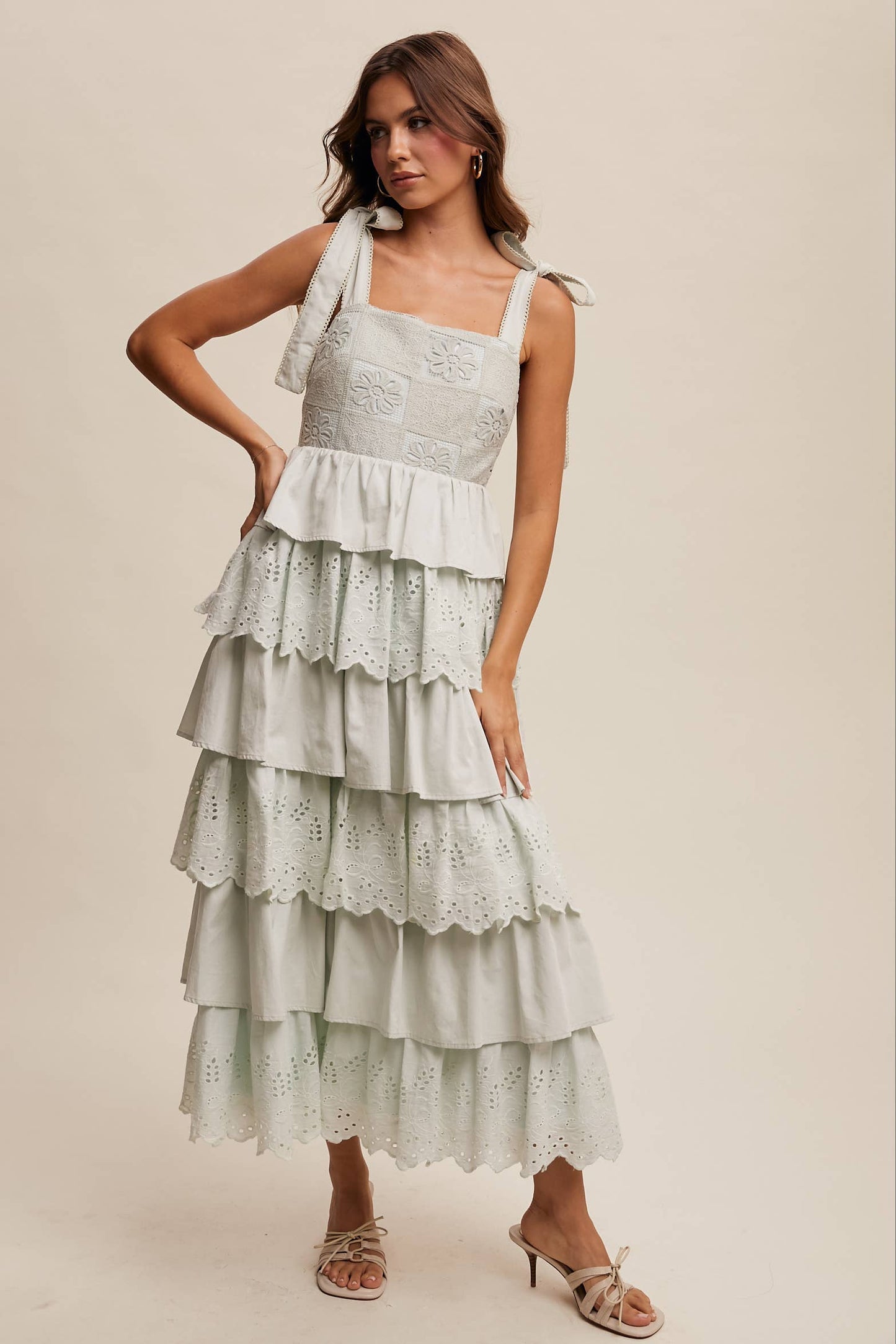 Jolene Embroidered Maxi