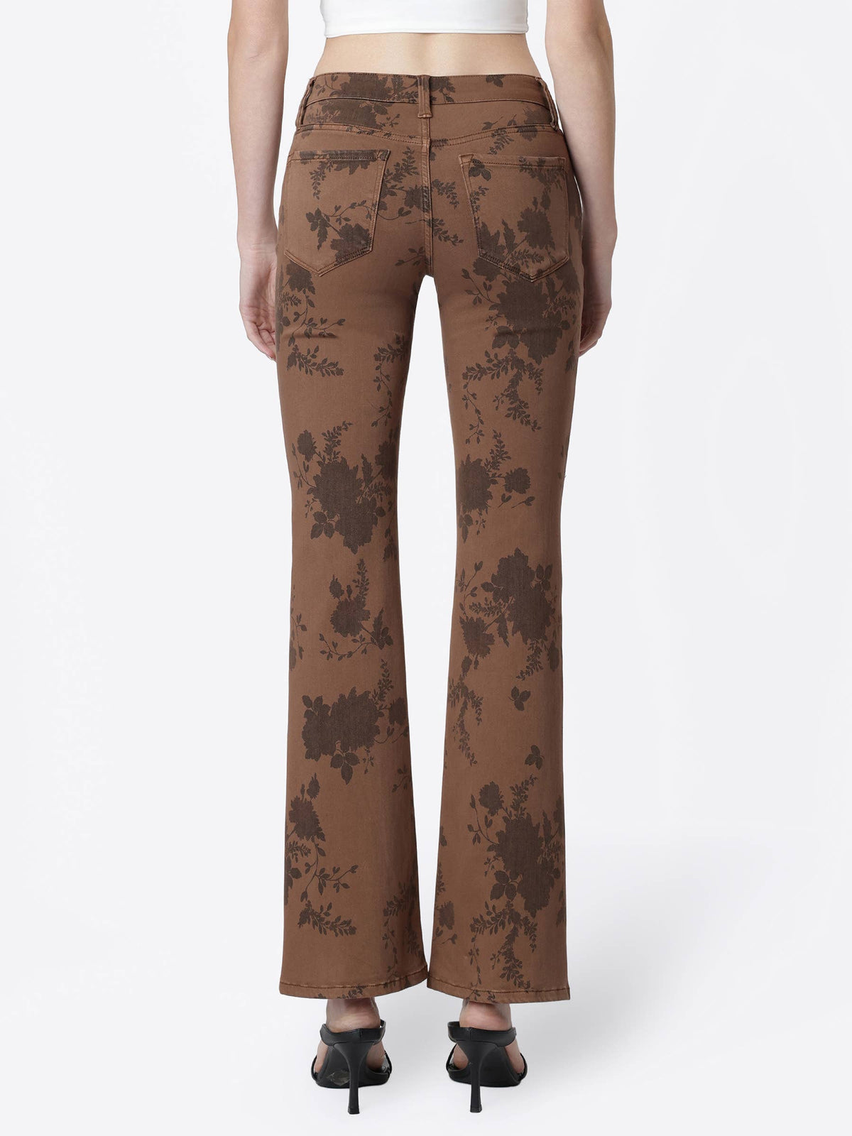 Floral Low Rise Bootcut