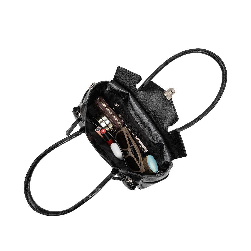 Ruthie Burgundy Shoulder Bag