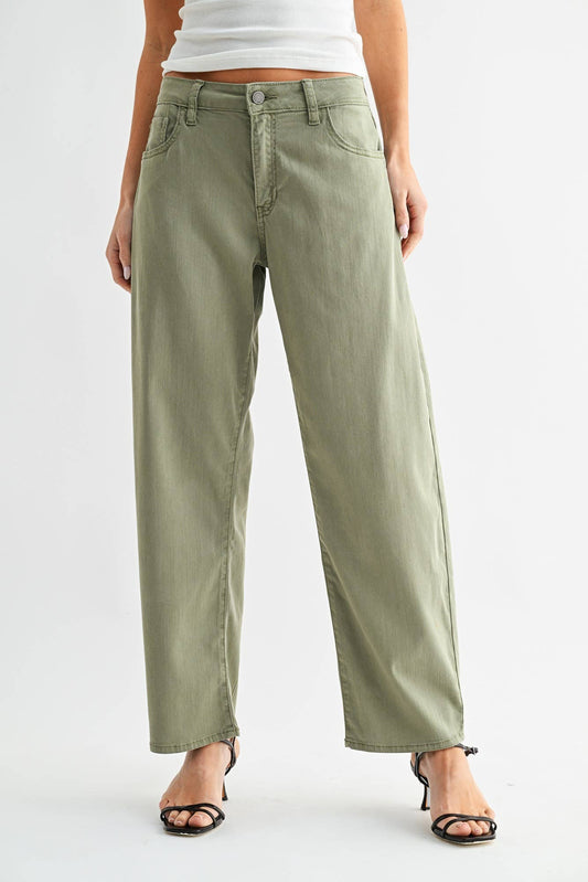 Stretch Twill Comfort Barrel