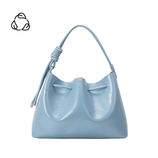 Margot Blue Recycled Vegan Crossbody Bag