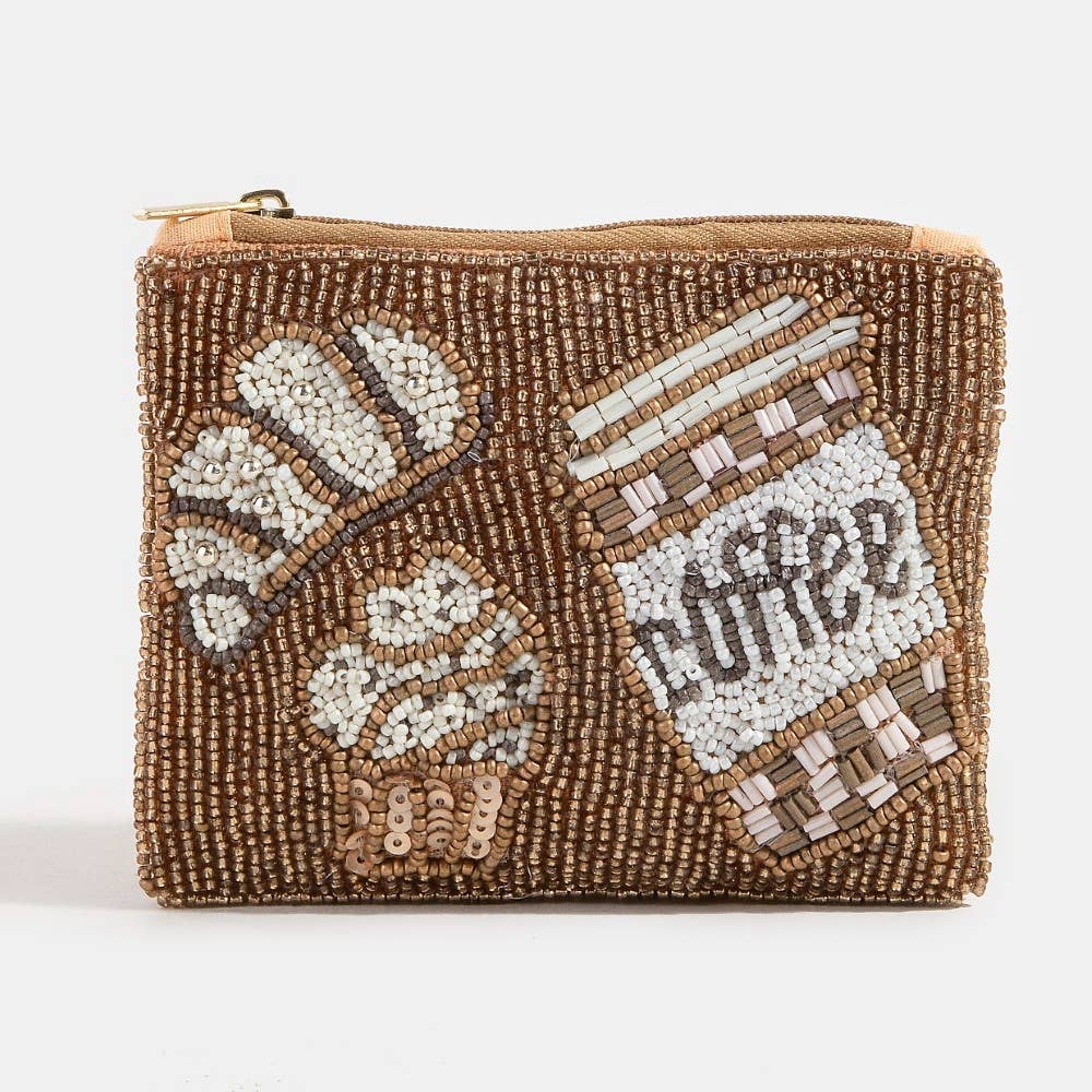 Coffee And Pastries Coin Purse