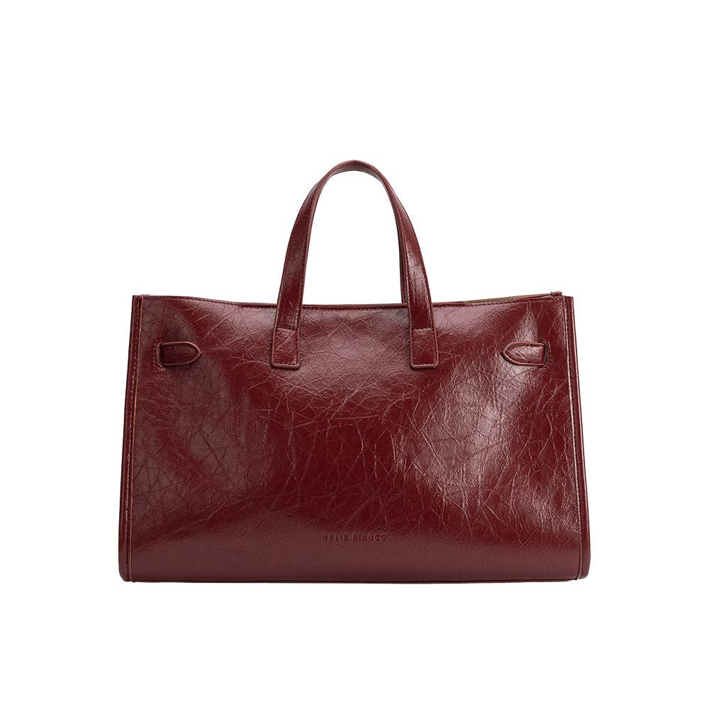 Sutton Burgundy Tote Bag