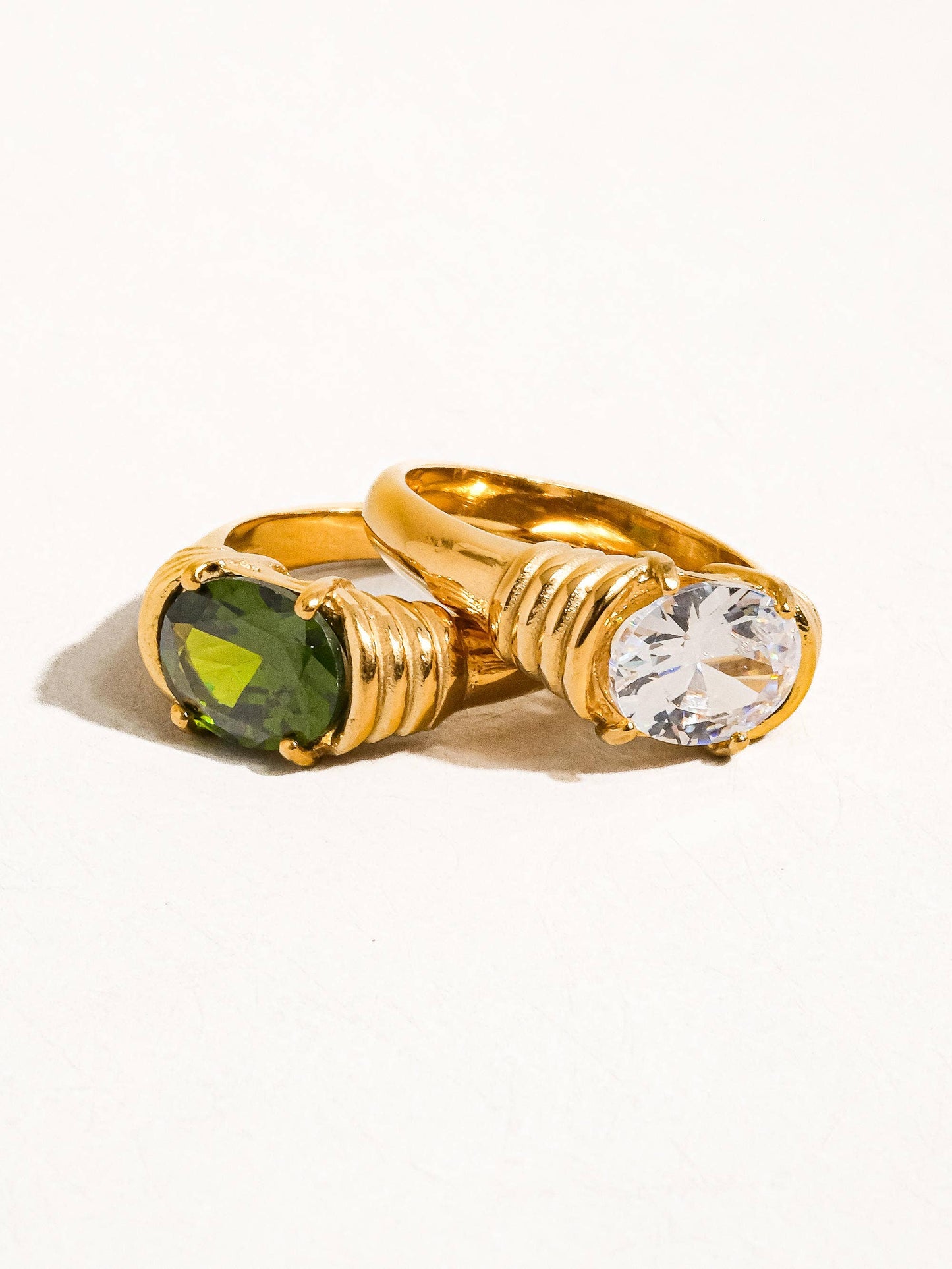 Verna Rhinestone Ring