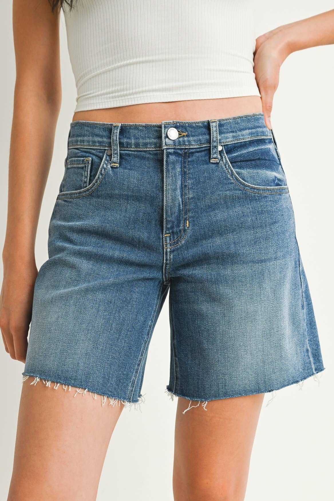 Bermuda Short- Med Blue