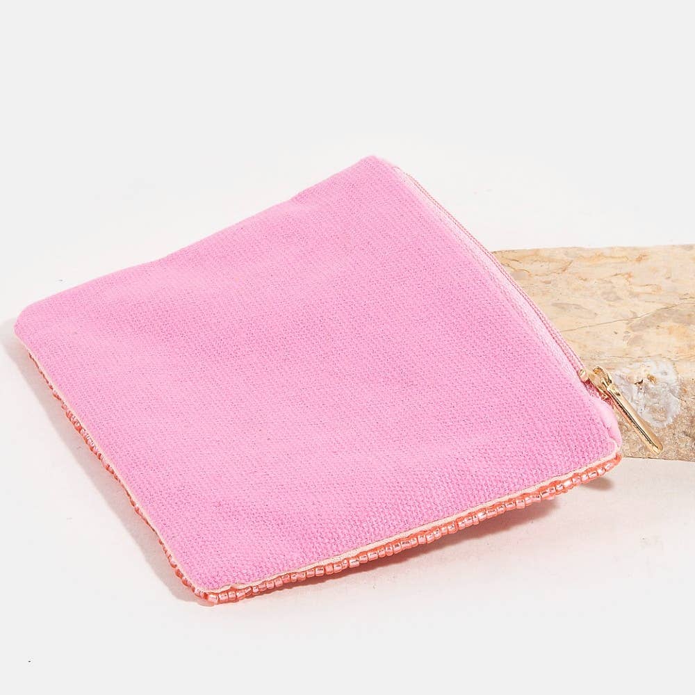 Be A Dolly Seed Beaded Coin Purse