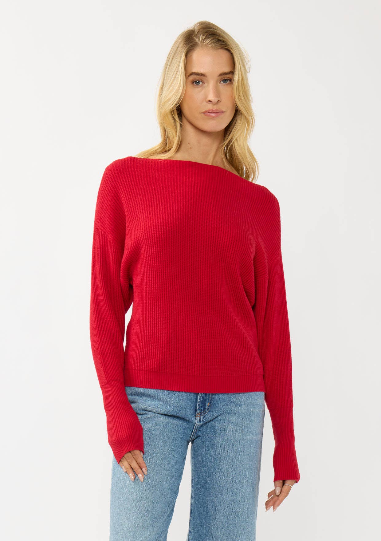Snuggle Up Off Shoulder Sweater