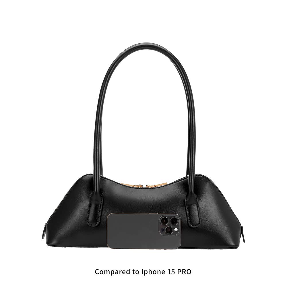 Dakota Cow Print Shoulder Bag