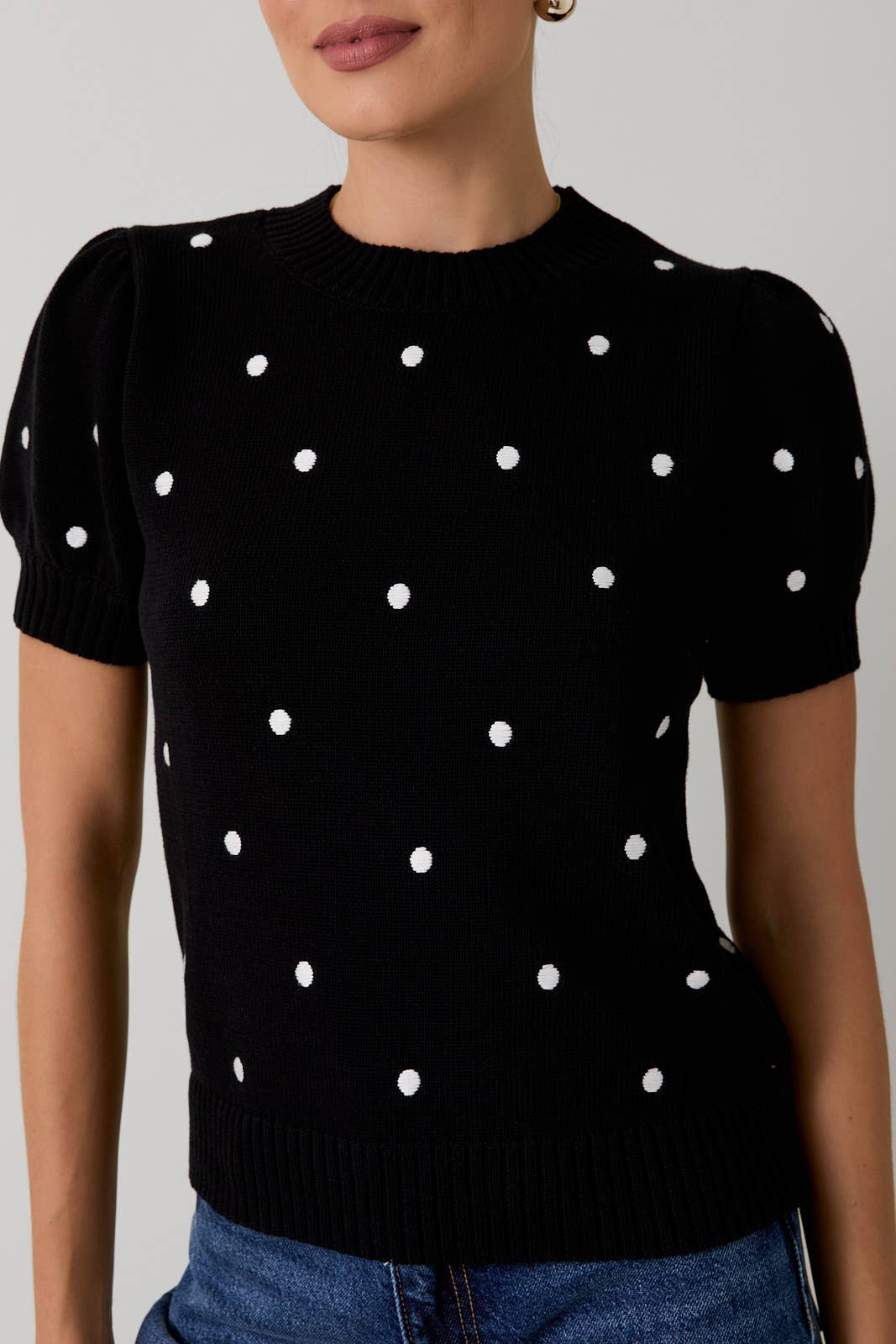 Polka Dot Sweater