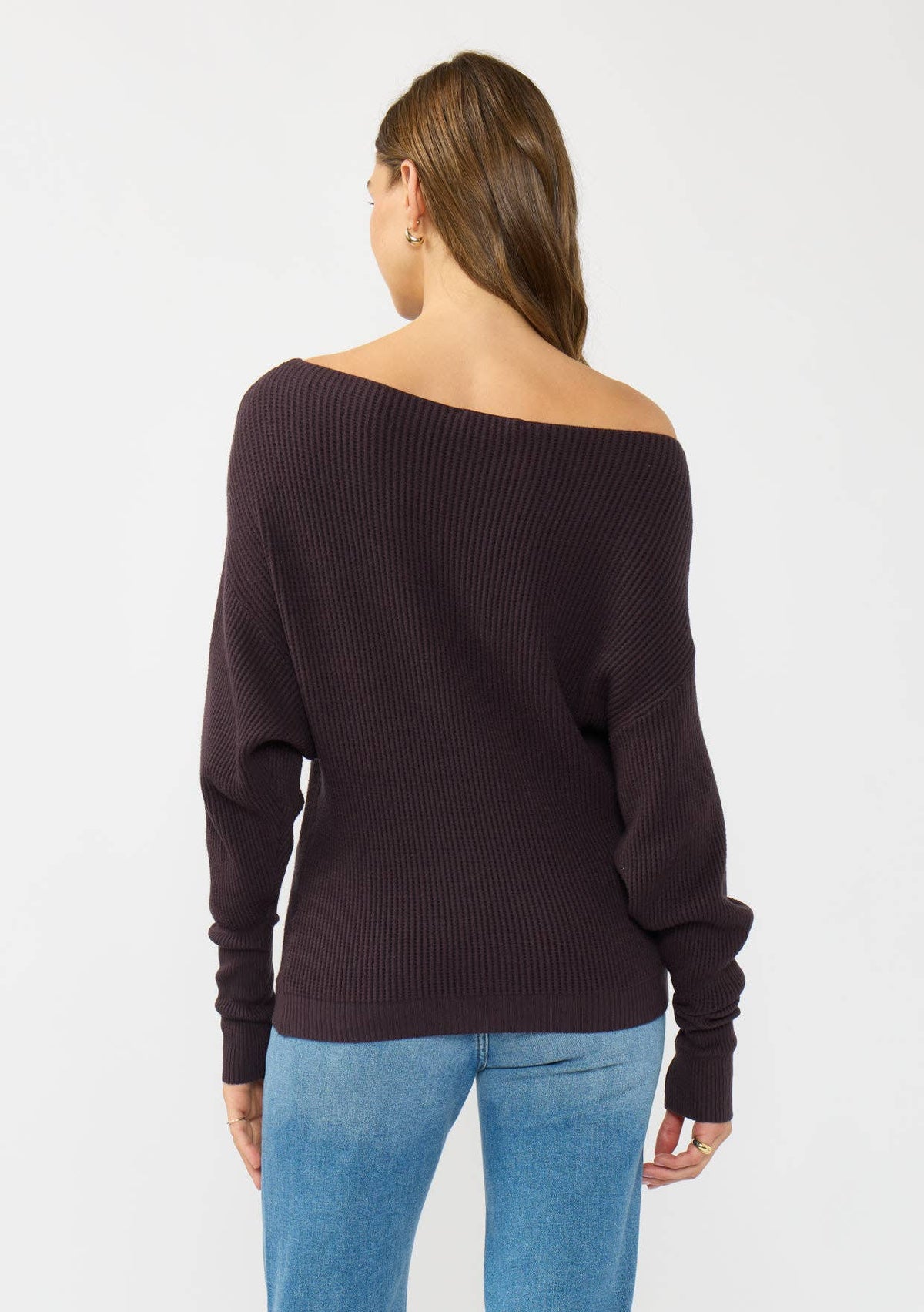Snuggle Up Off Shoulder Sweater
