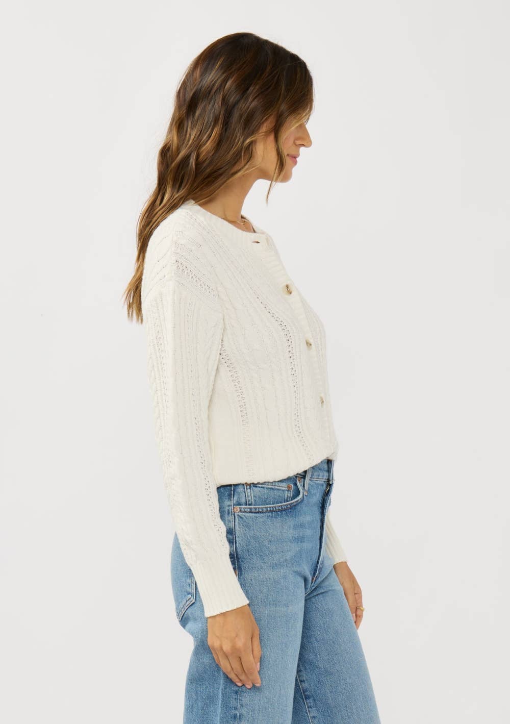 Everyday Cable Knit Cardigan