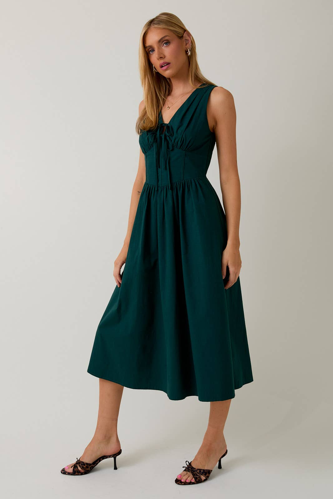 Cassandra Fit & Flare Midi