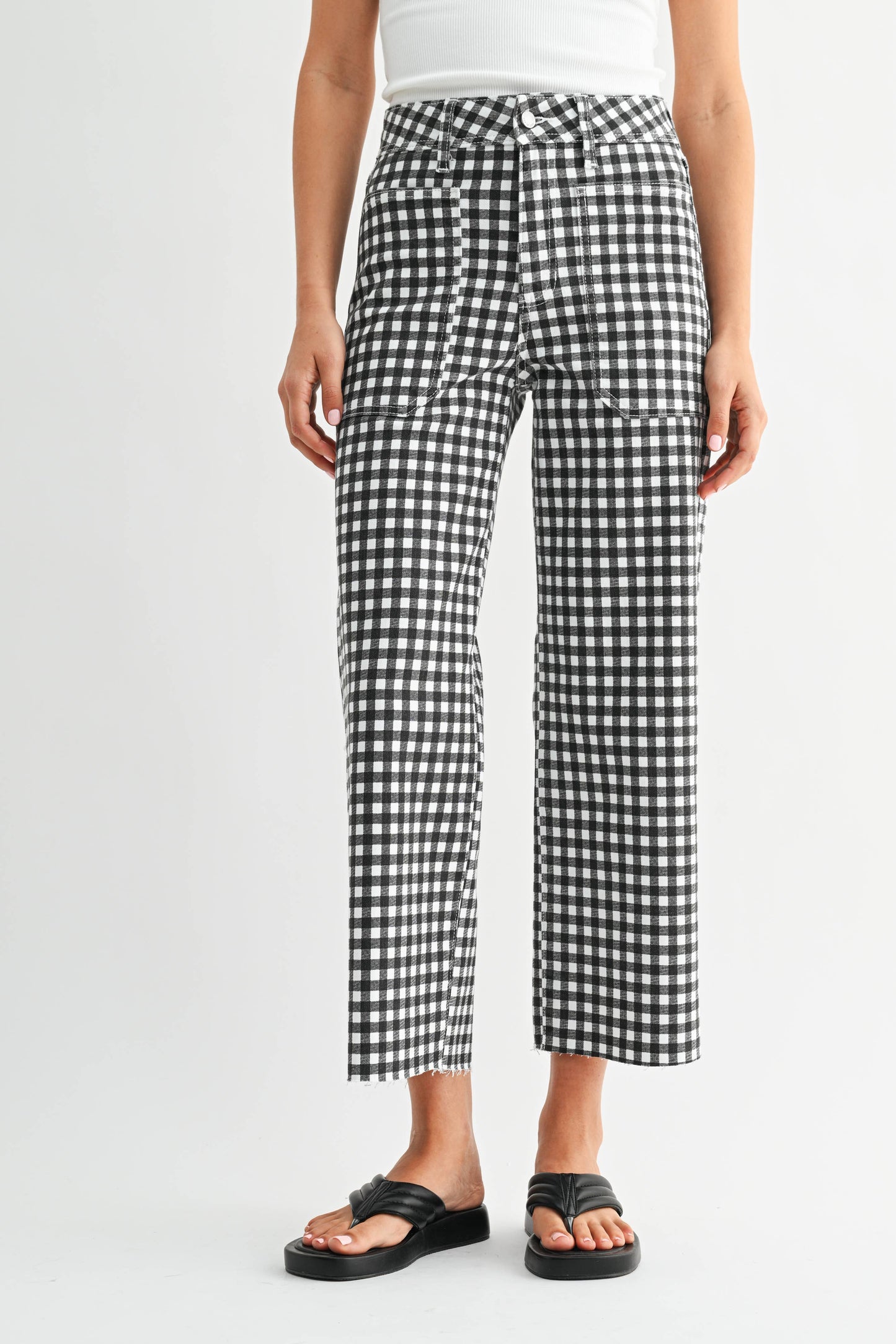 Nautical Wide Leg- Gingham